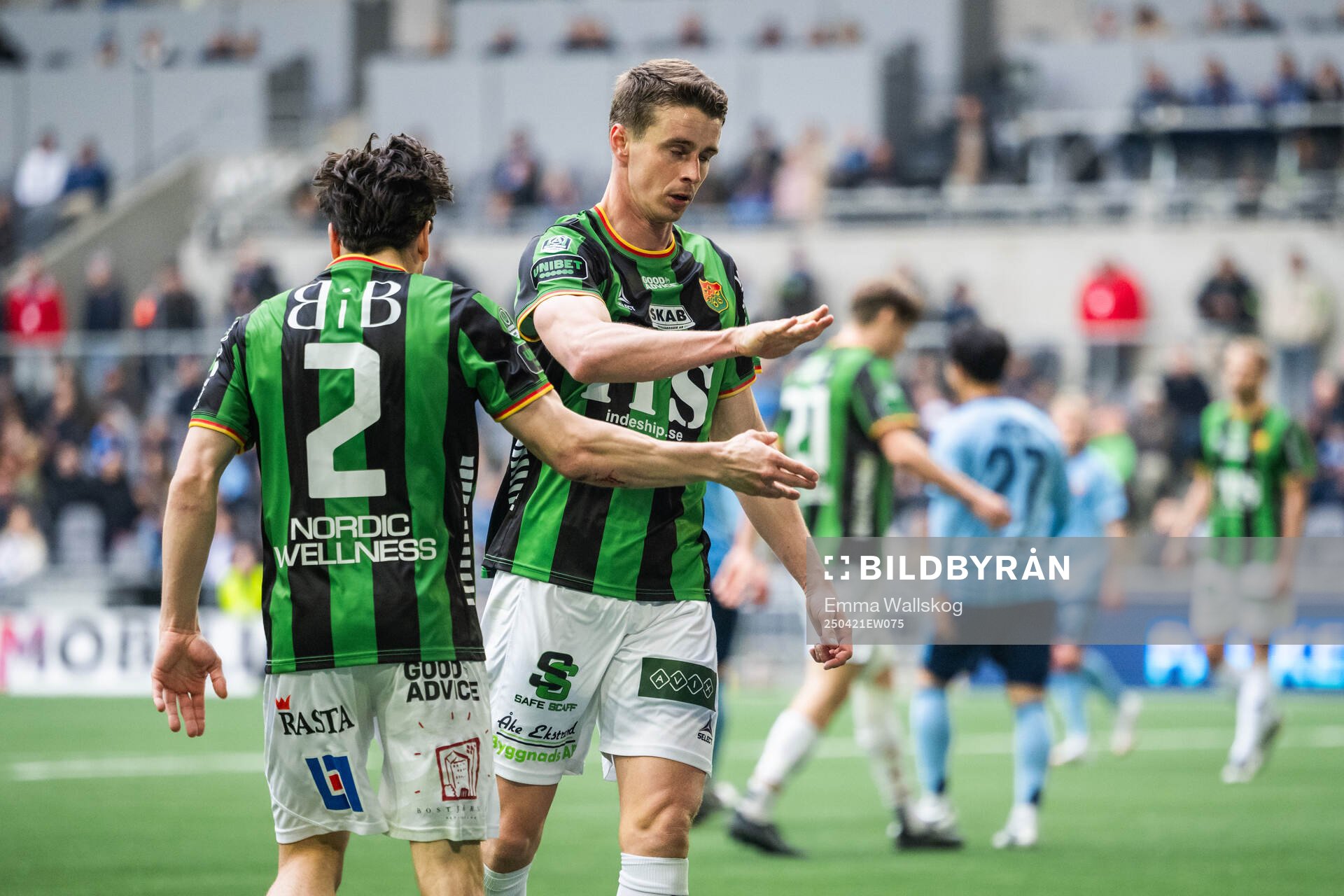 GAIS Matteo de Brienne och Oskar Ågren