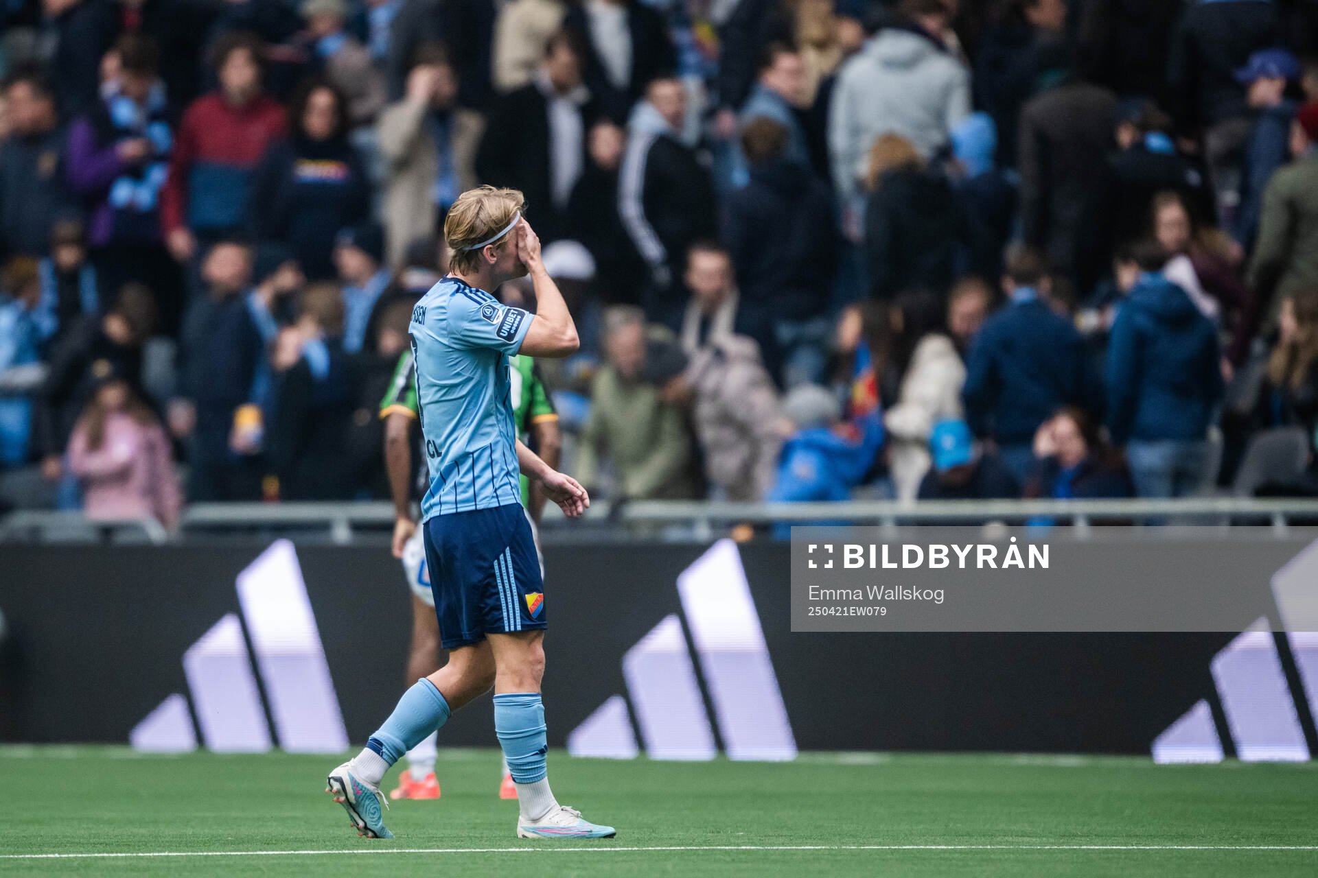 Djurgårdens Tobias Gulliksen deppar