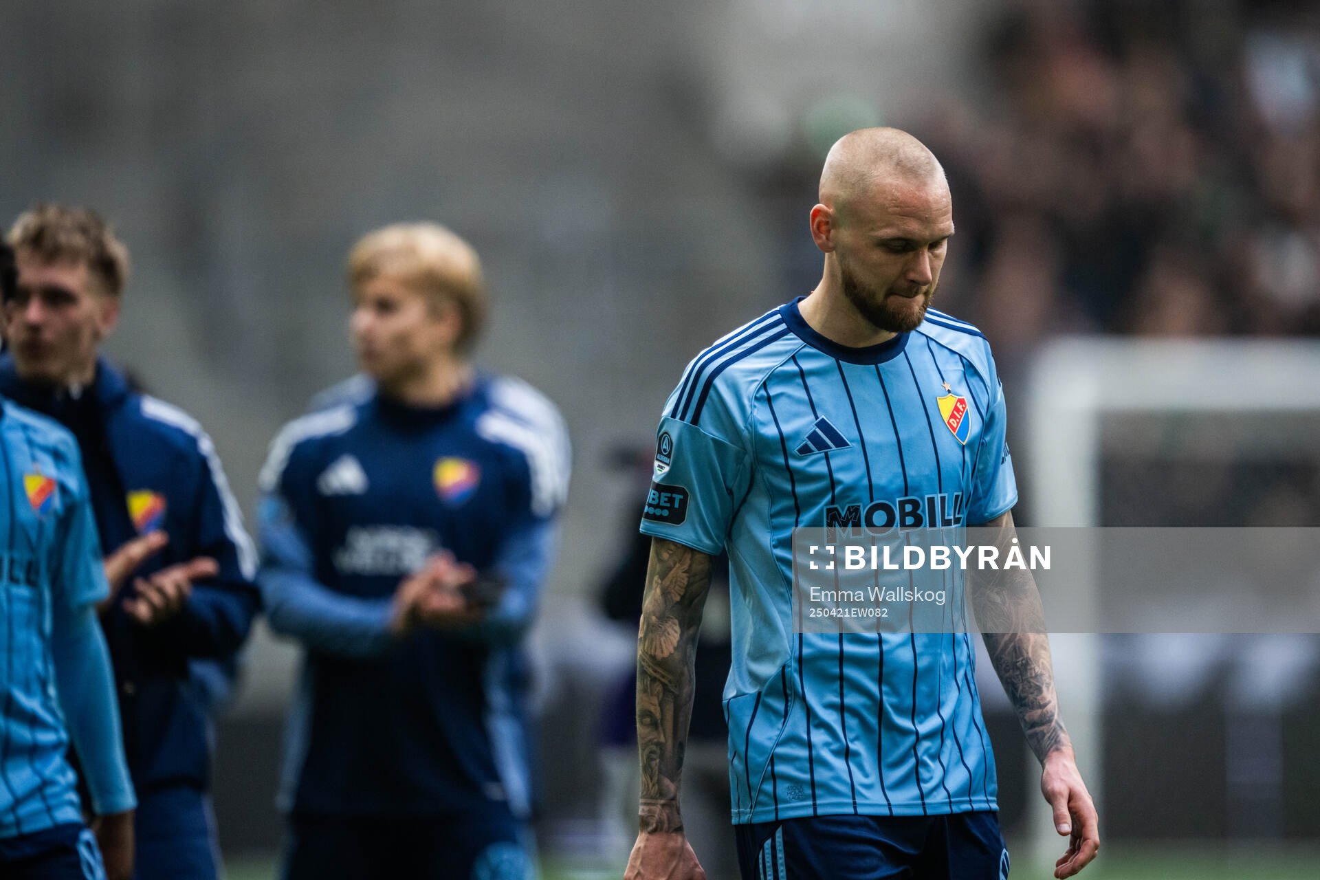 Djurgårdens Adam Ståhl deppar