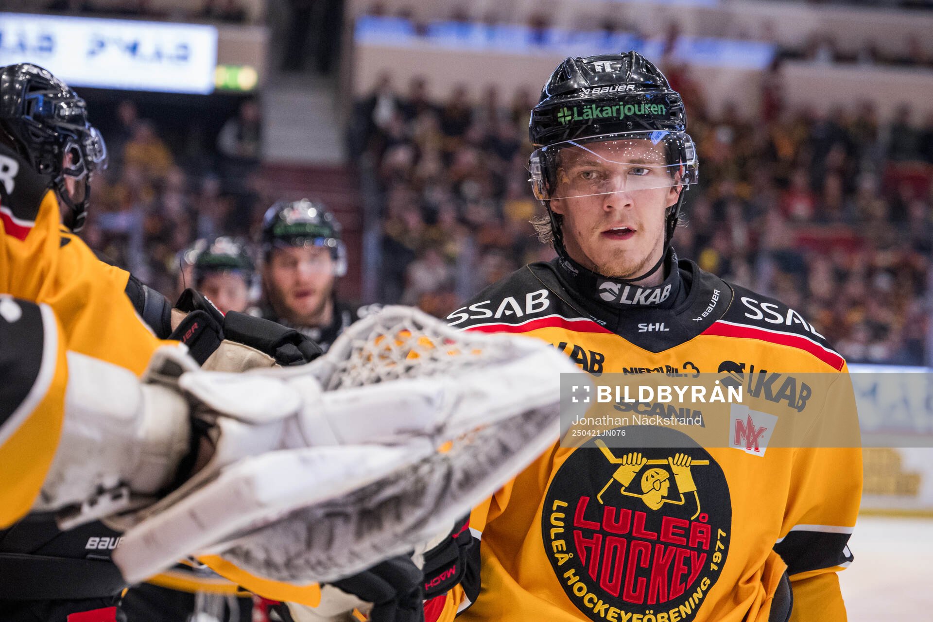 Luleås Marcus Hardegård jublar