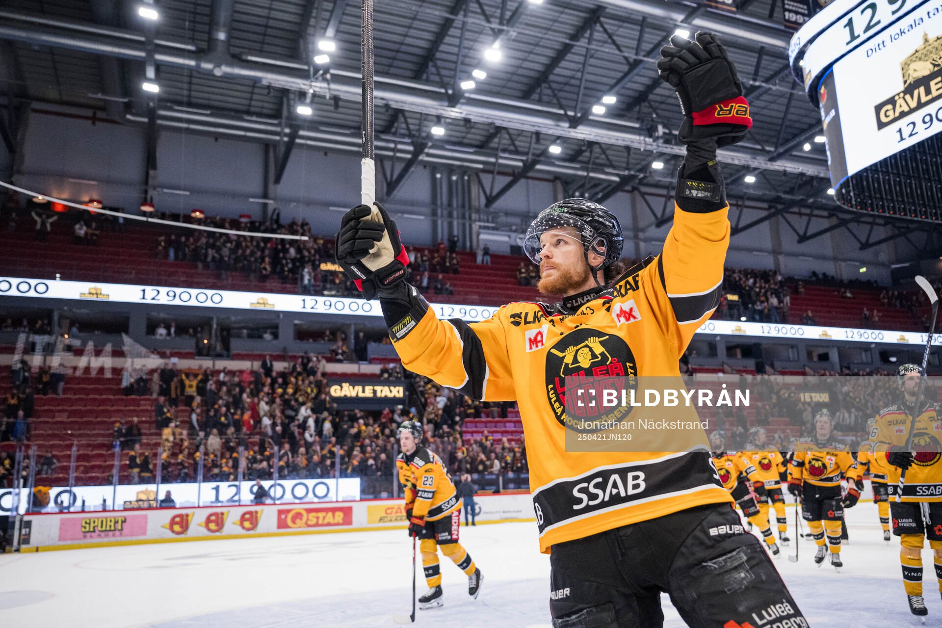 Luleås Brendan Shinnimin jublar