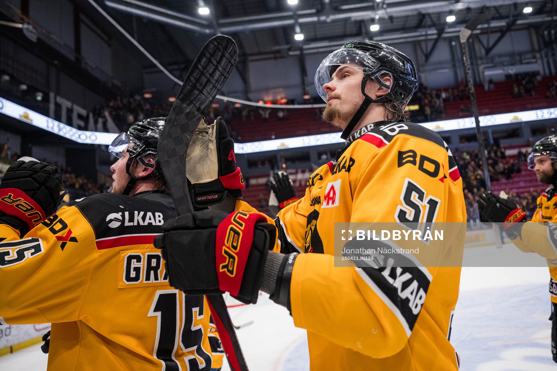 Luleås Markus Nurmi jublar