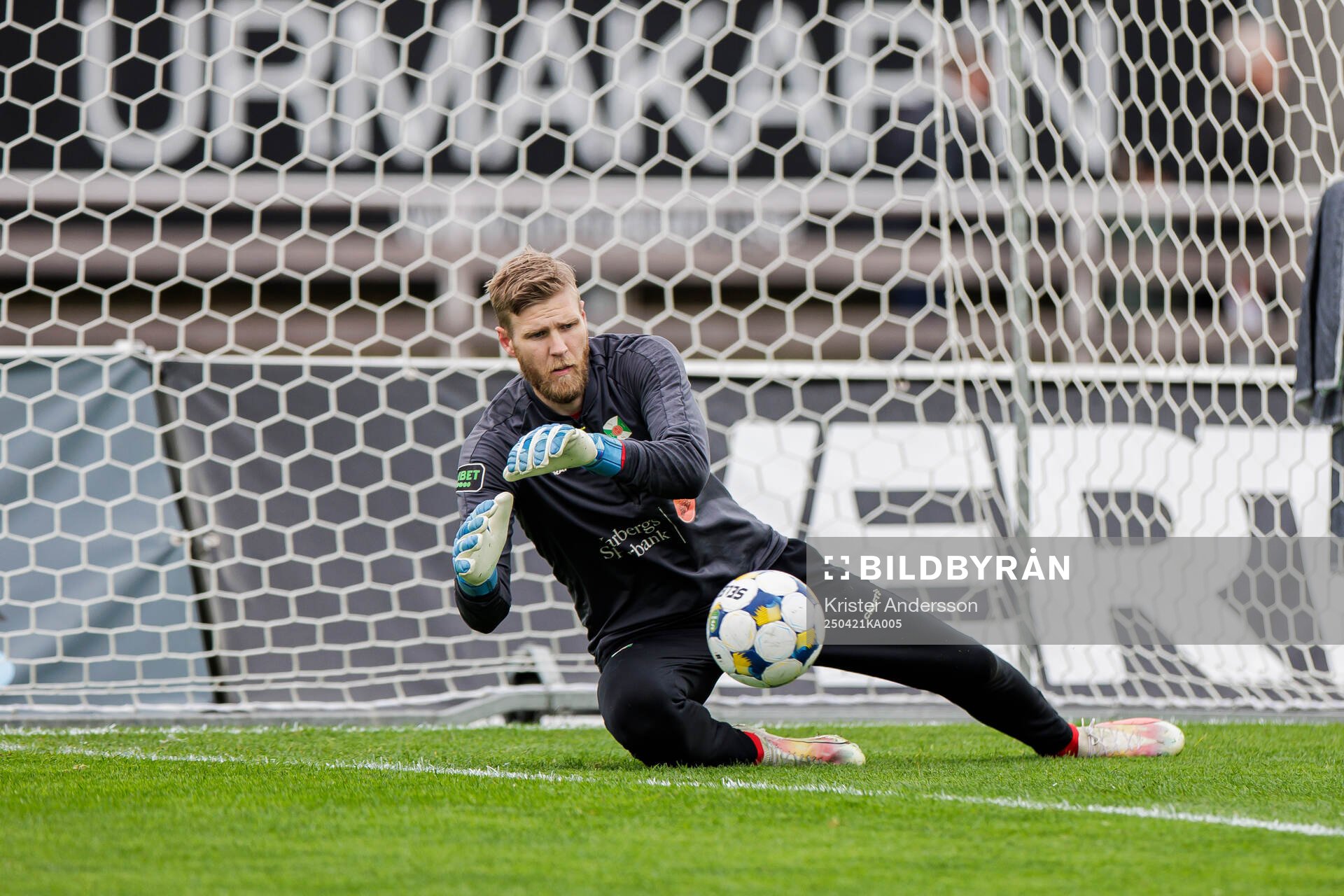 Varbergs målvakt Fredrik Andersson