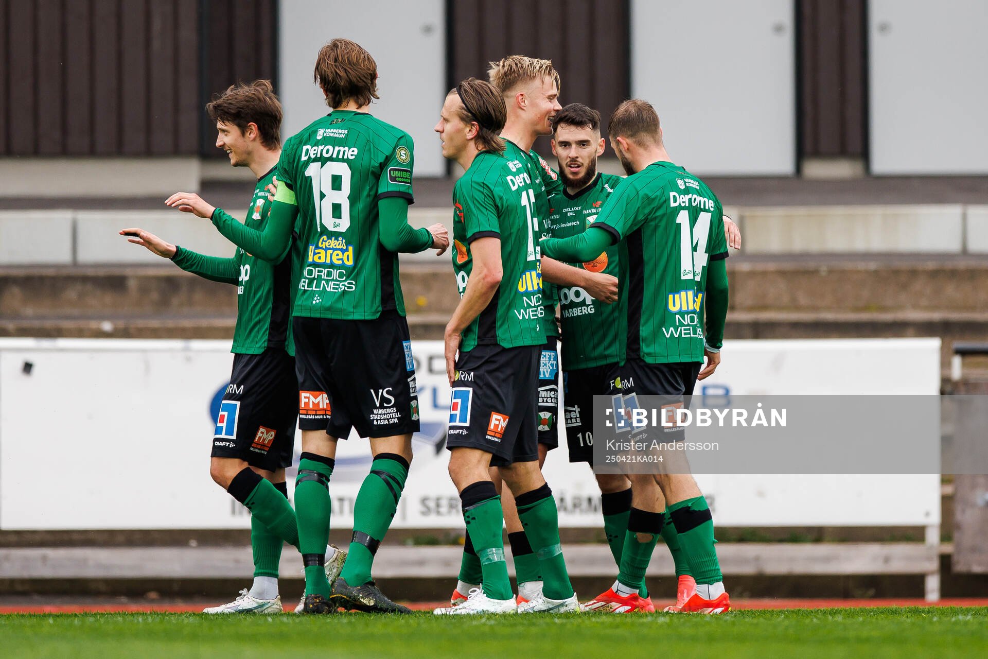 Varbergs Laorent Shabani jublar