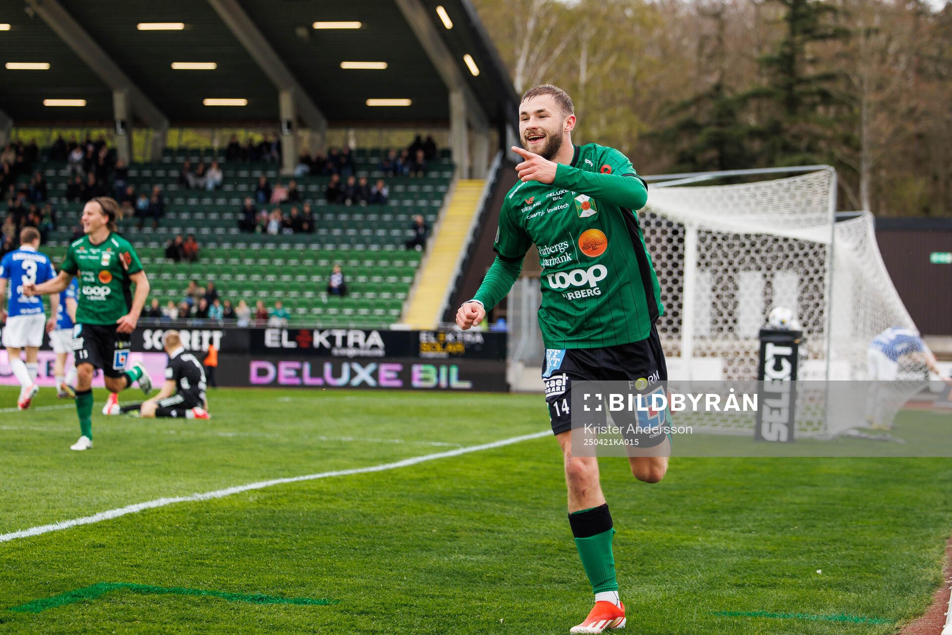Varbergs Oliver Alfonsi jublar
