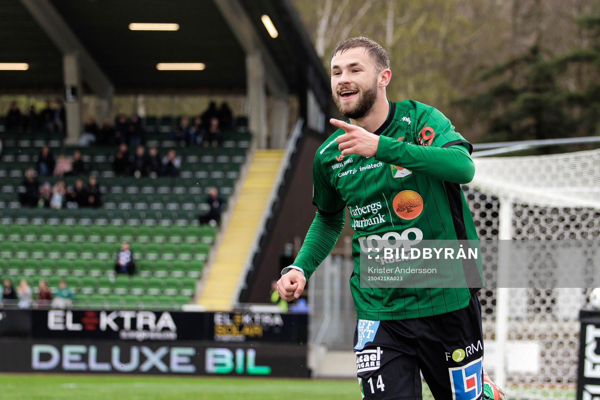 Varbergs Oliver Alfonsi jublar