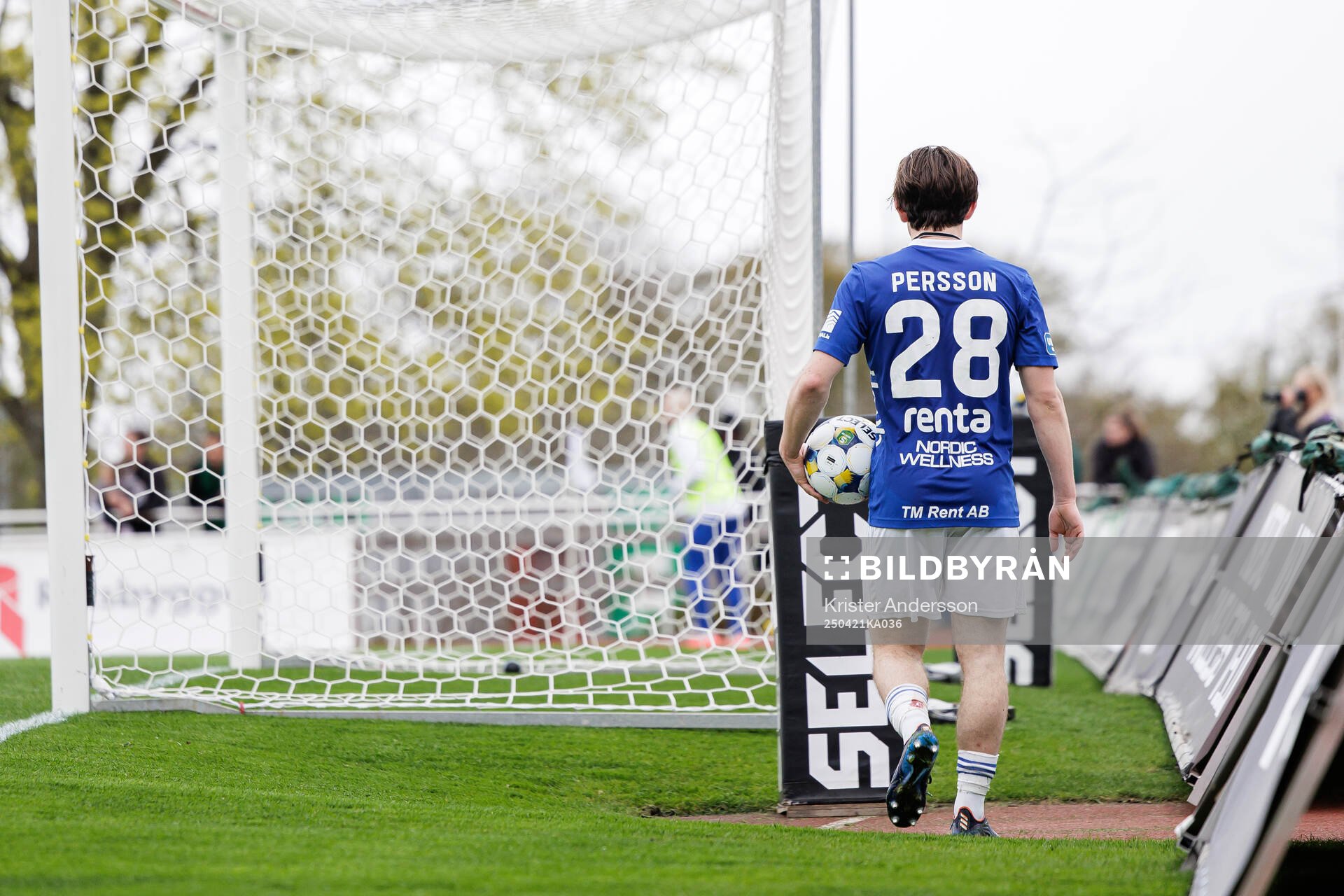 Umeå FCs Daniel Persson deppar