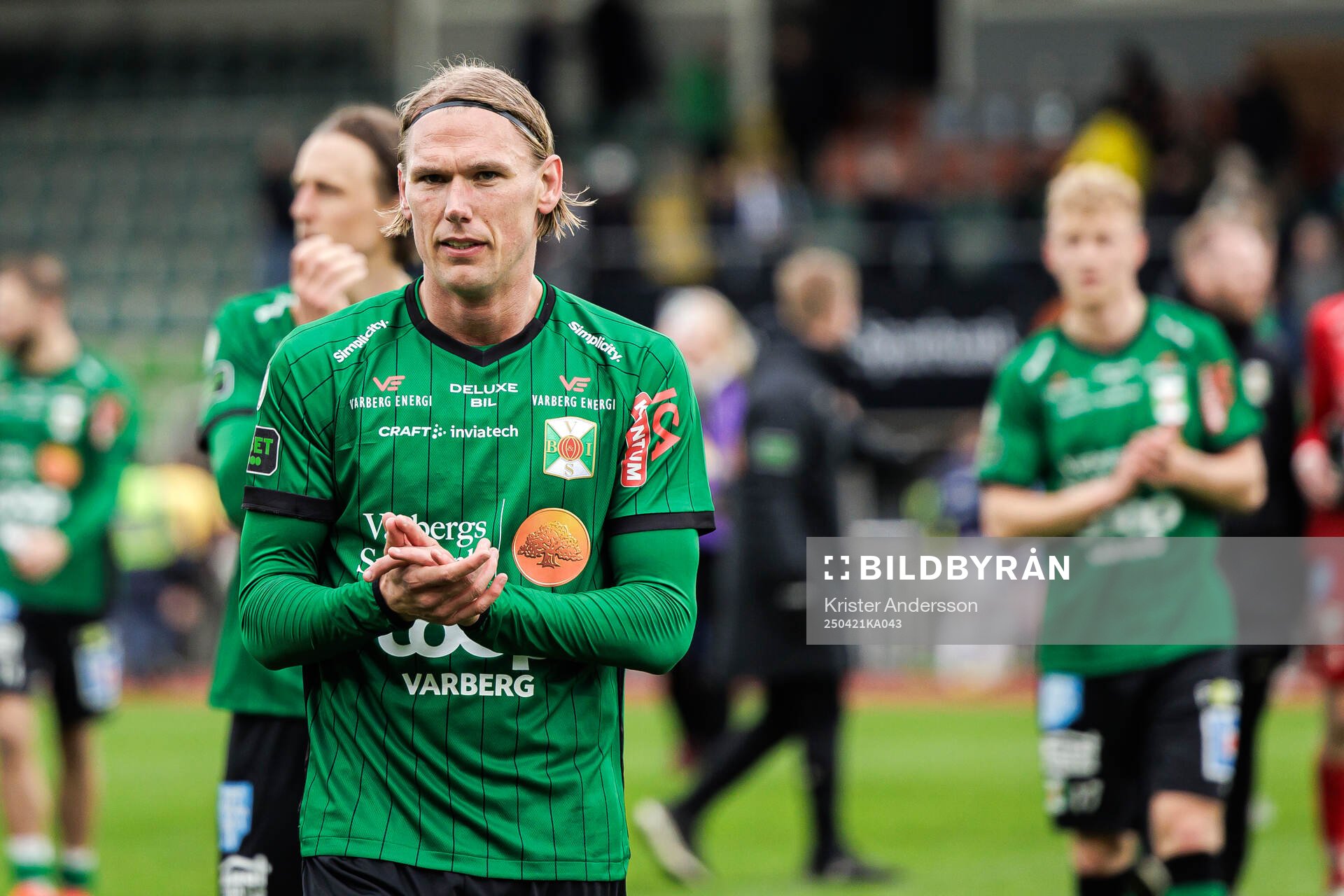 Varbergs Hampus Zackrisson jublar