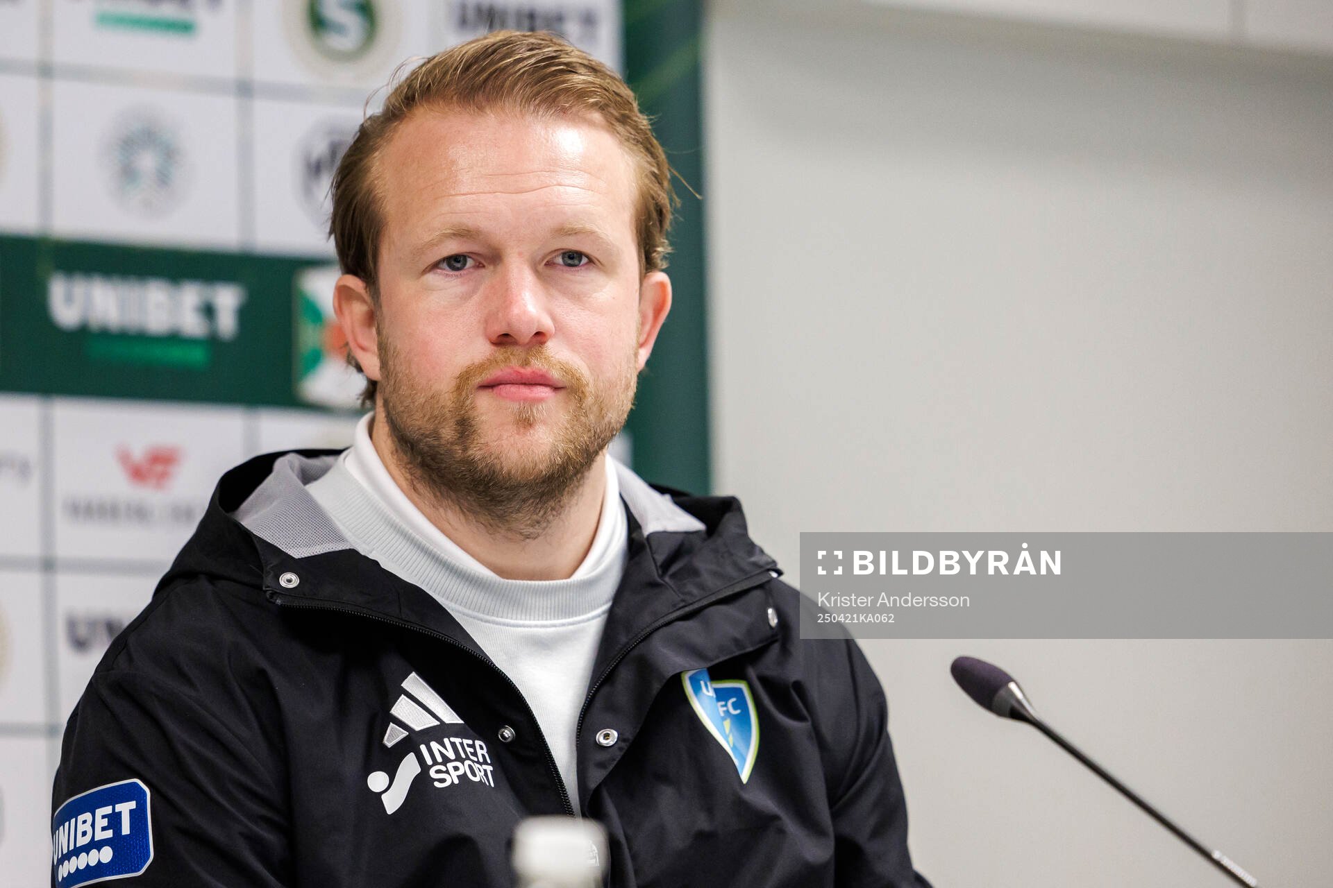 Umeå FCs tränare Anders Bååth Sjöblom