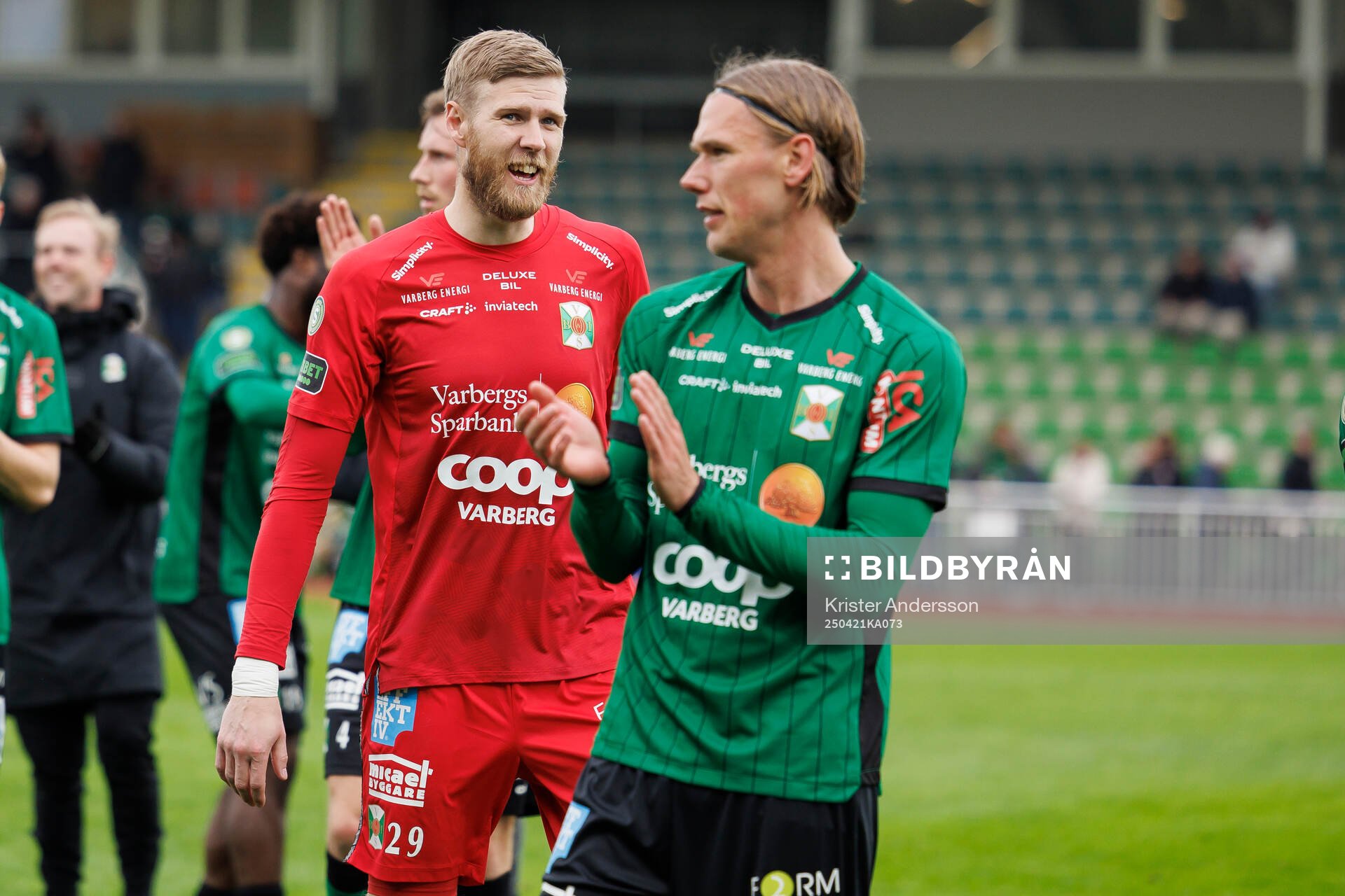 Varbergs målvakt Fredrik Andersson