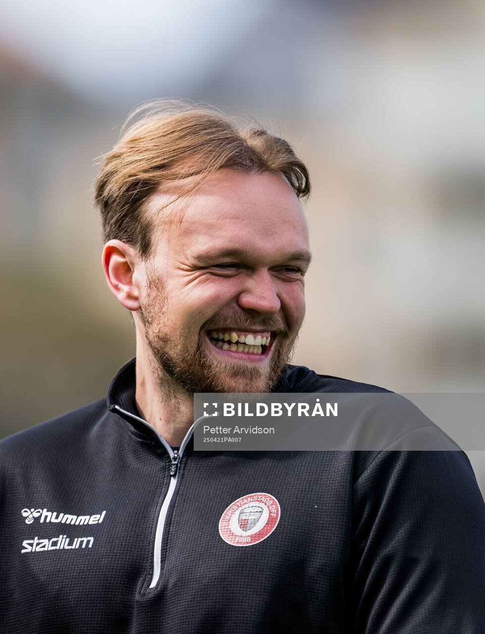Kristianstads tränare Daniel Angergård