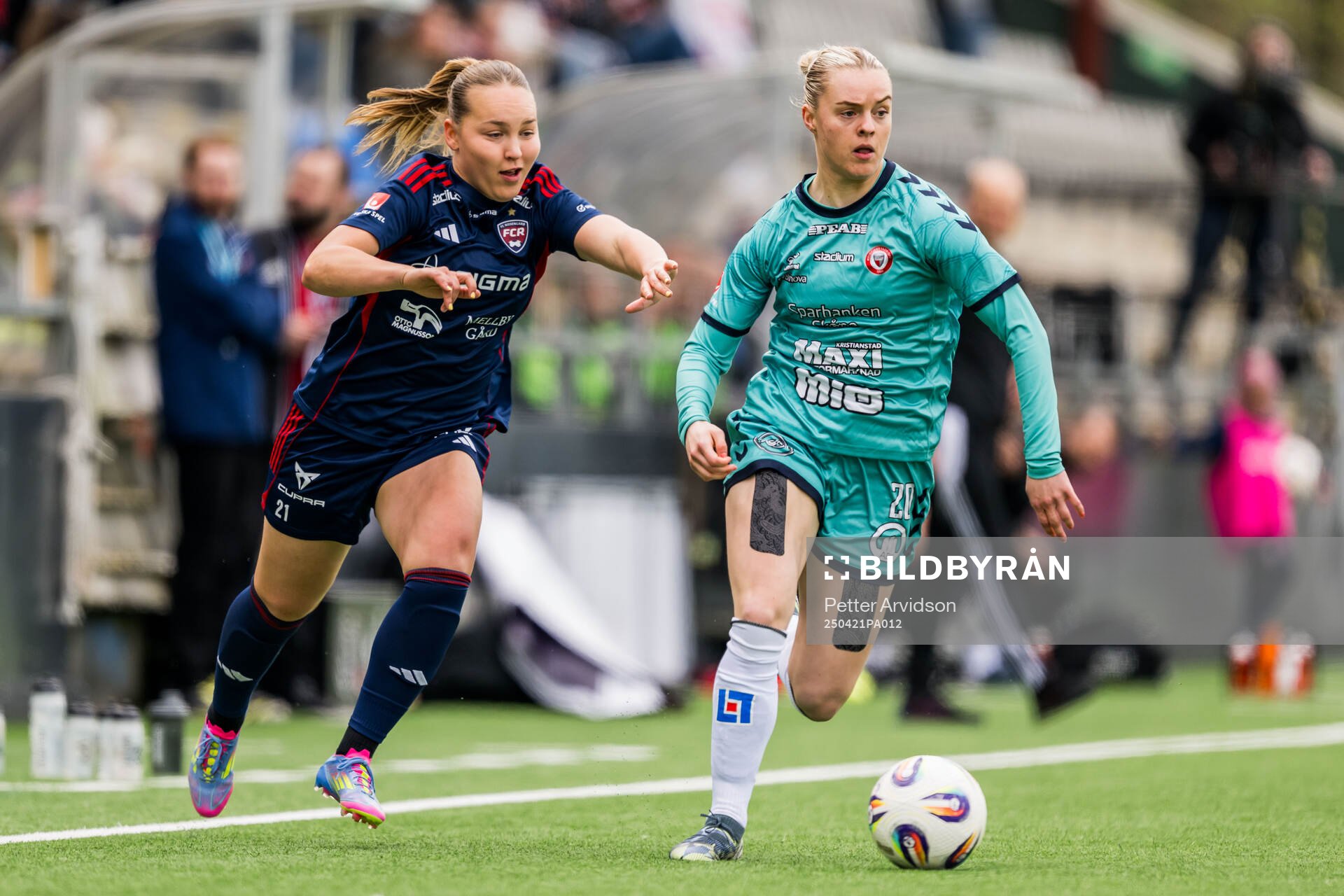 Rosengårds Oona Sevenius och Kristianstads Gudny