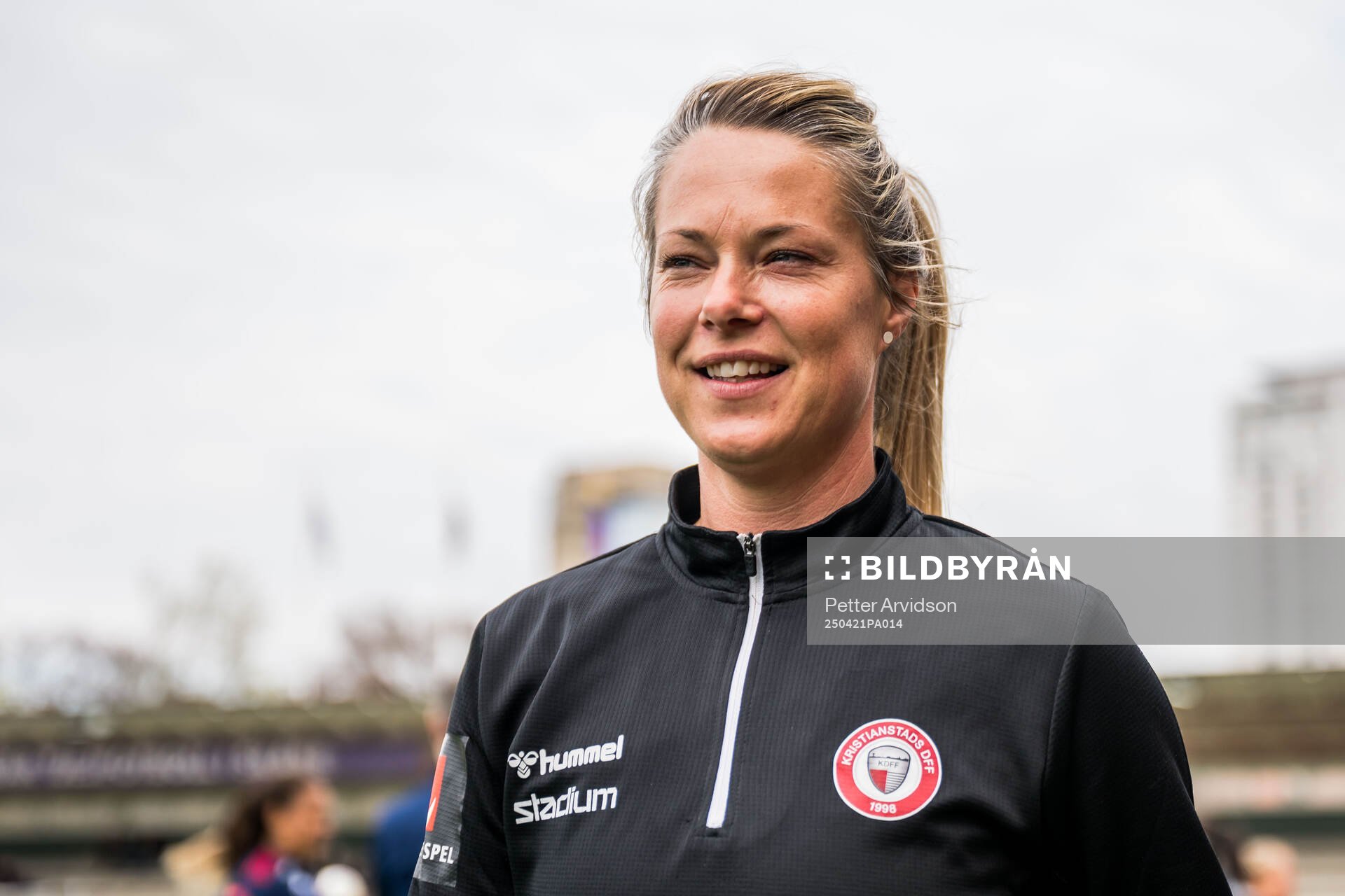Kristianstads tränare Johanna Almgren