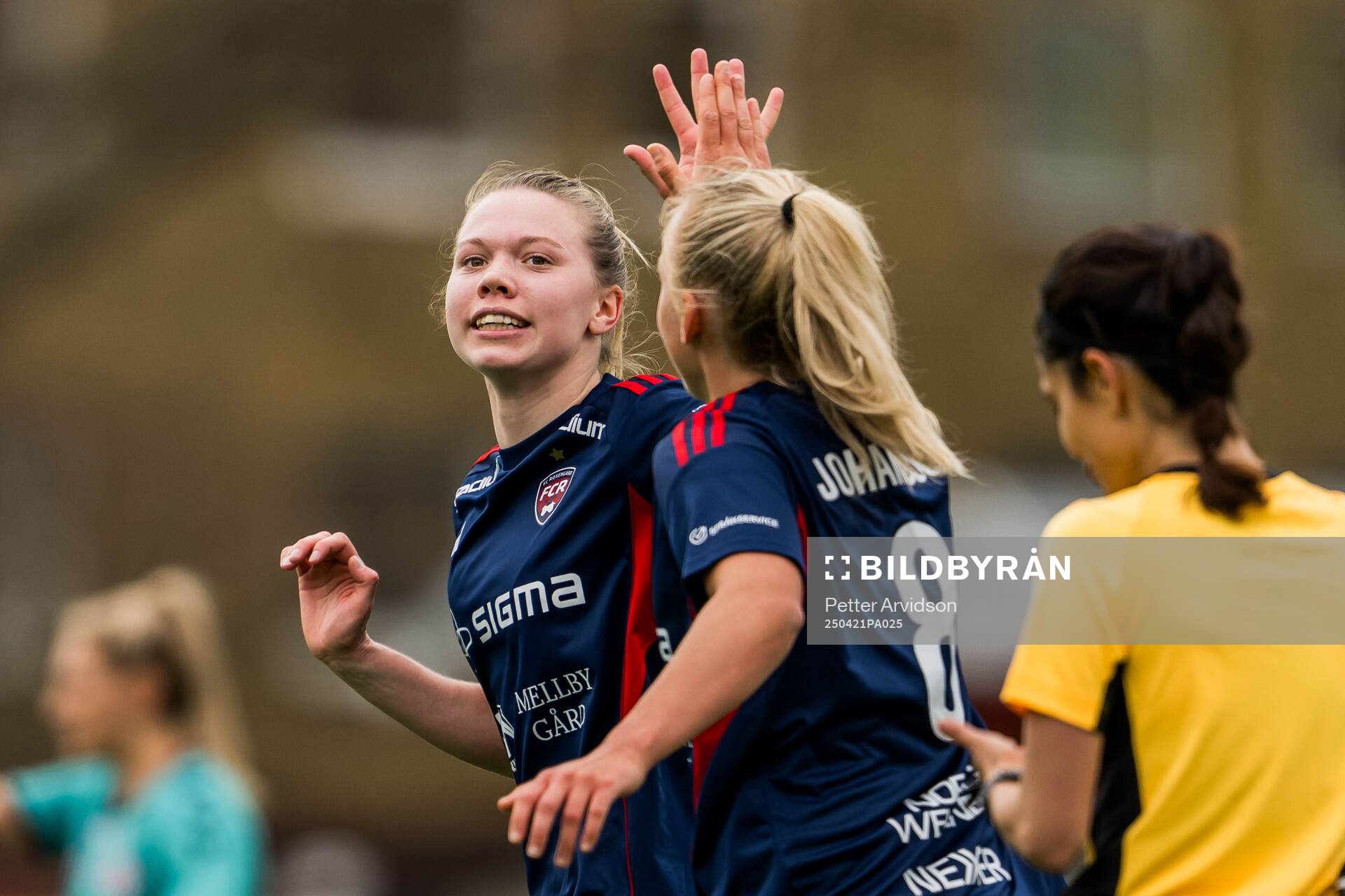 Rosengårds Bea Sprung jublar
