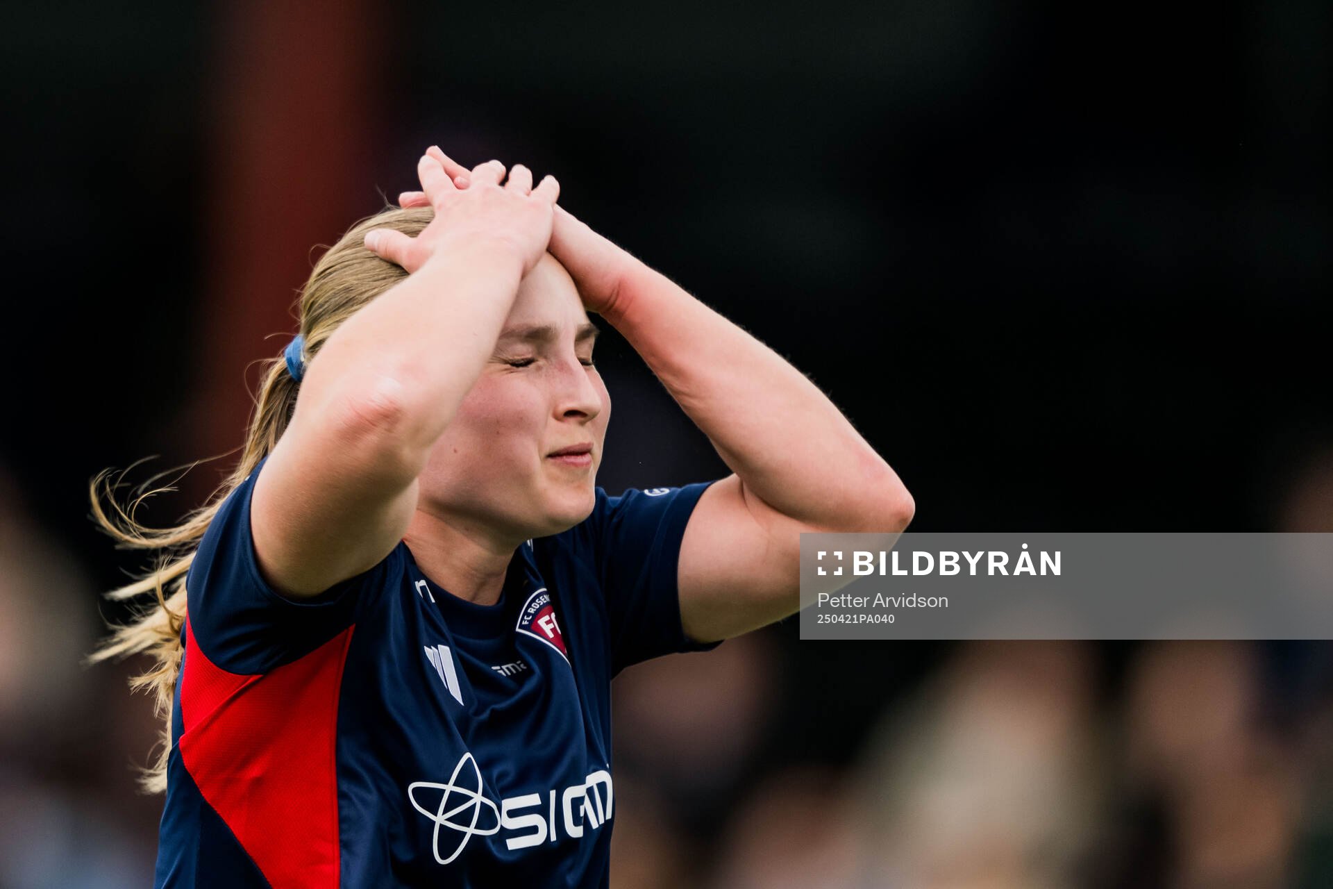 Rosengårds Hanna Andersson deppar