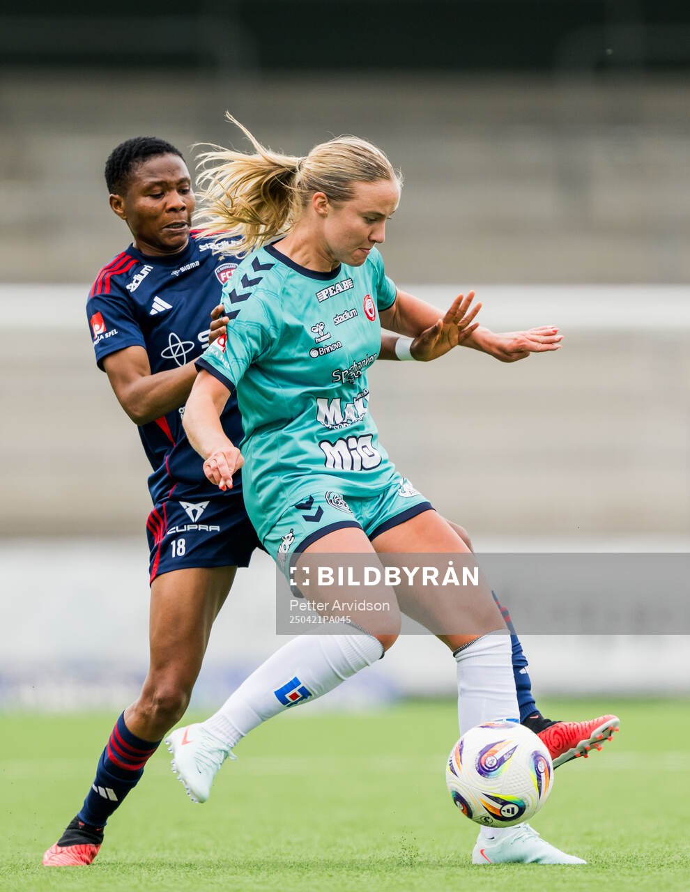 Rosengårds Halimatu Ayinde och Kristianstads Mathilde