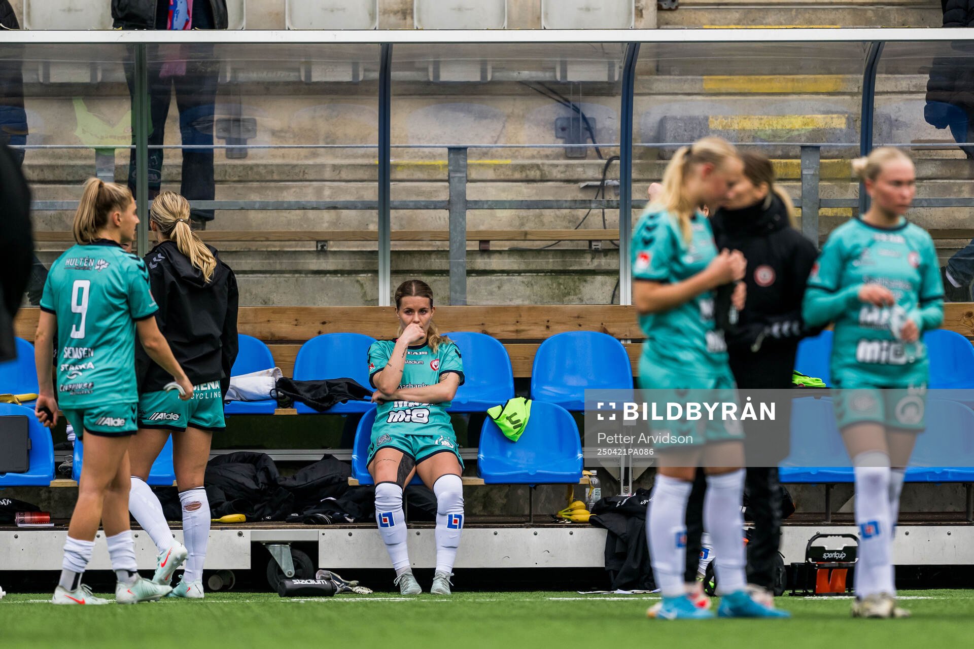 Kristianstads Tilda Persson deppar