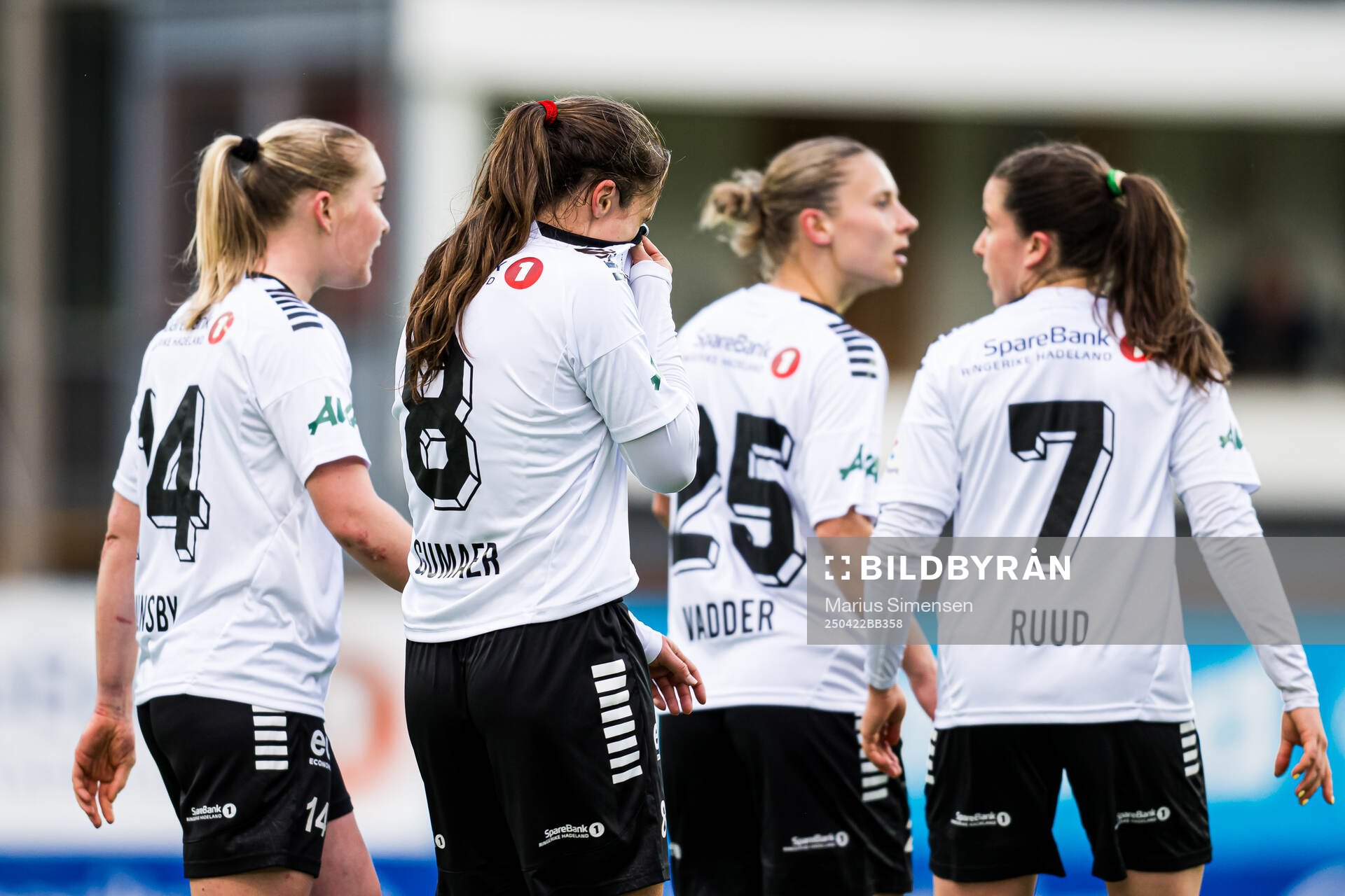Kristin Sandstad Gumaer of Hønefoss celebrates