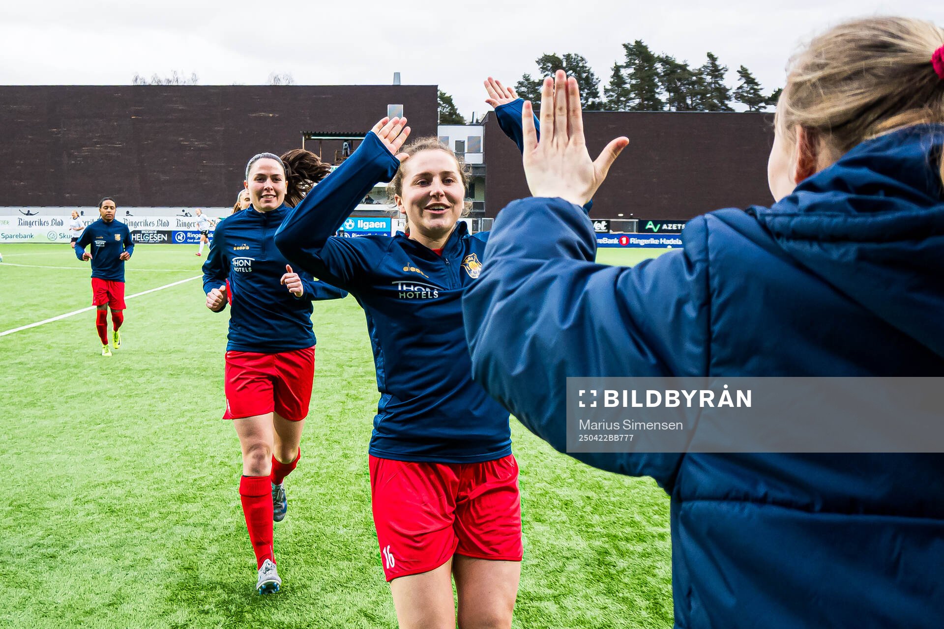 Solveig Engås and Sofia Susnic Krossøy of Røa