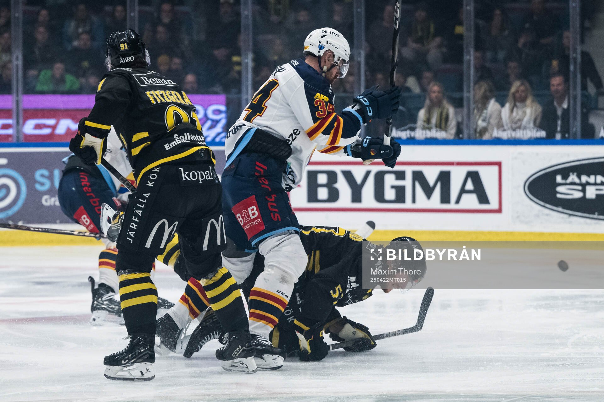 Djurgårdens Daniel Brodin och AIKs Alfred Barklund