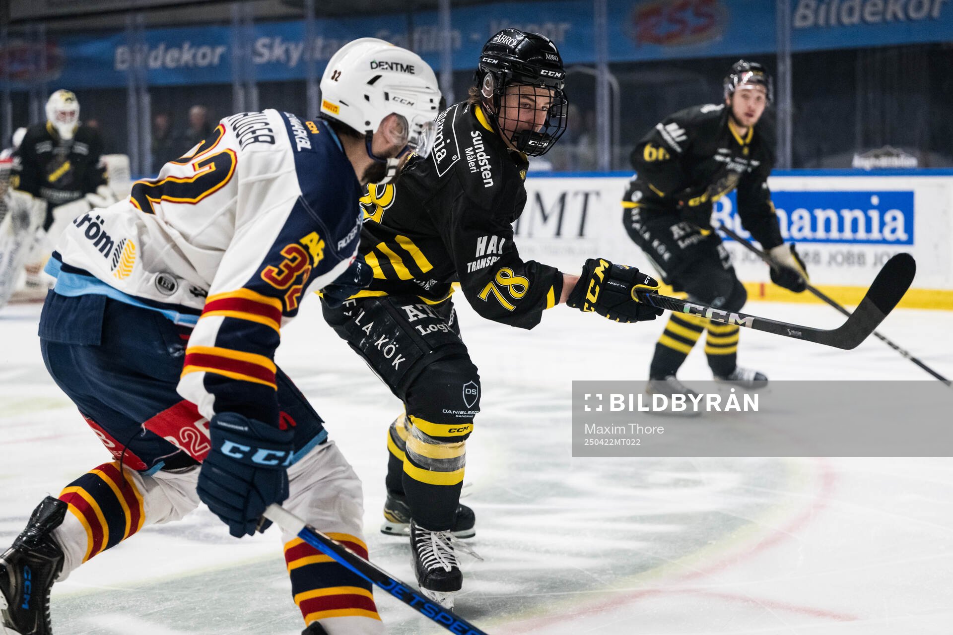 AIKs Sid Boije och Djurgårdens Marcus Krüger