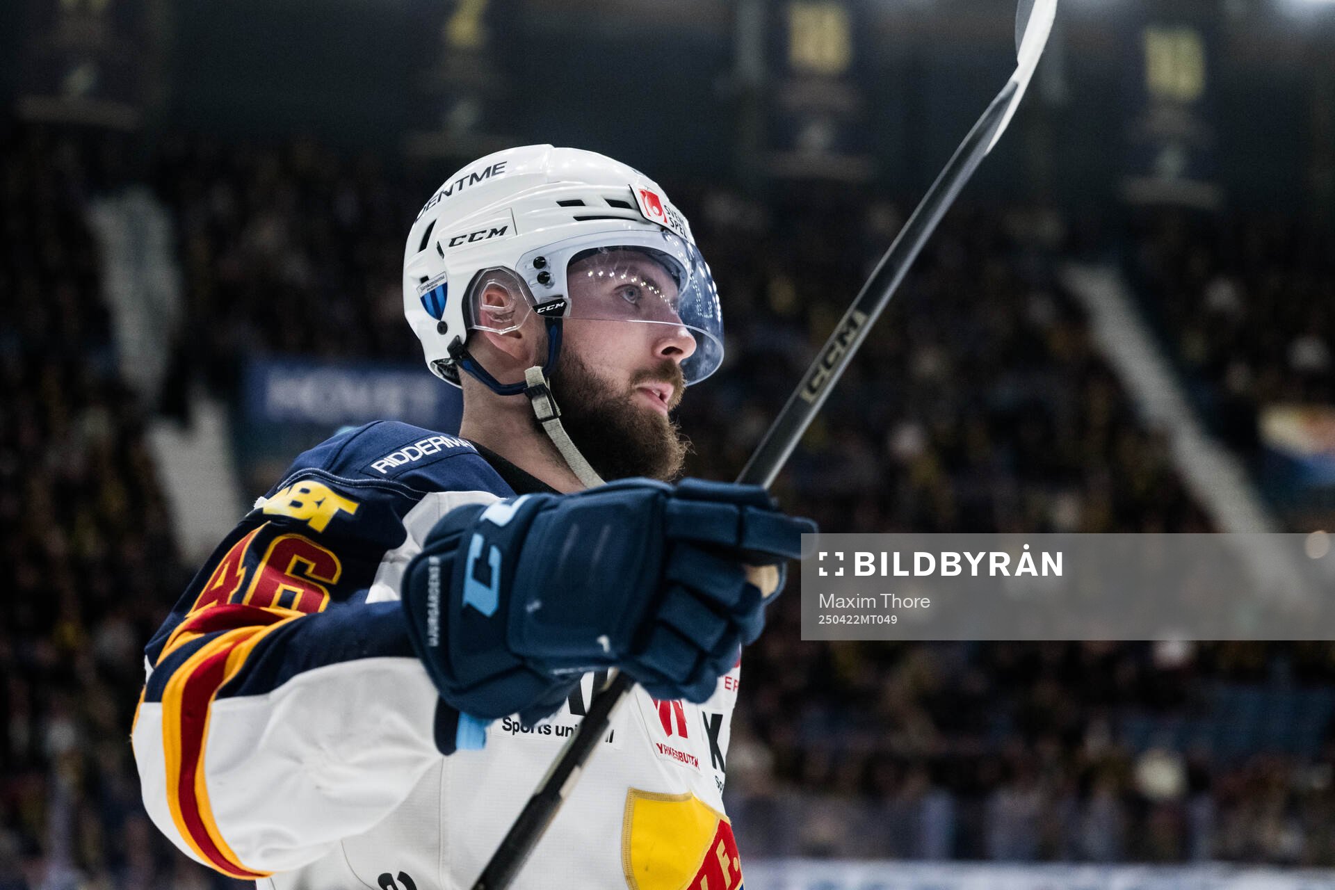Djurgårdens Albin Grewe jublar