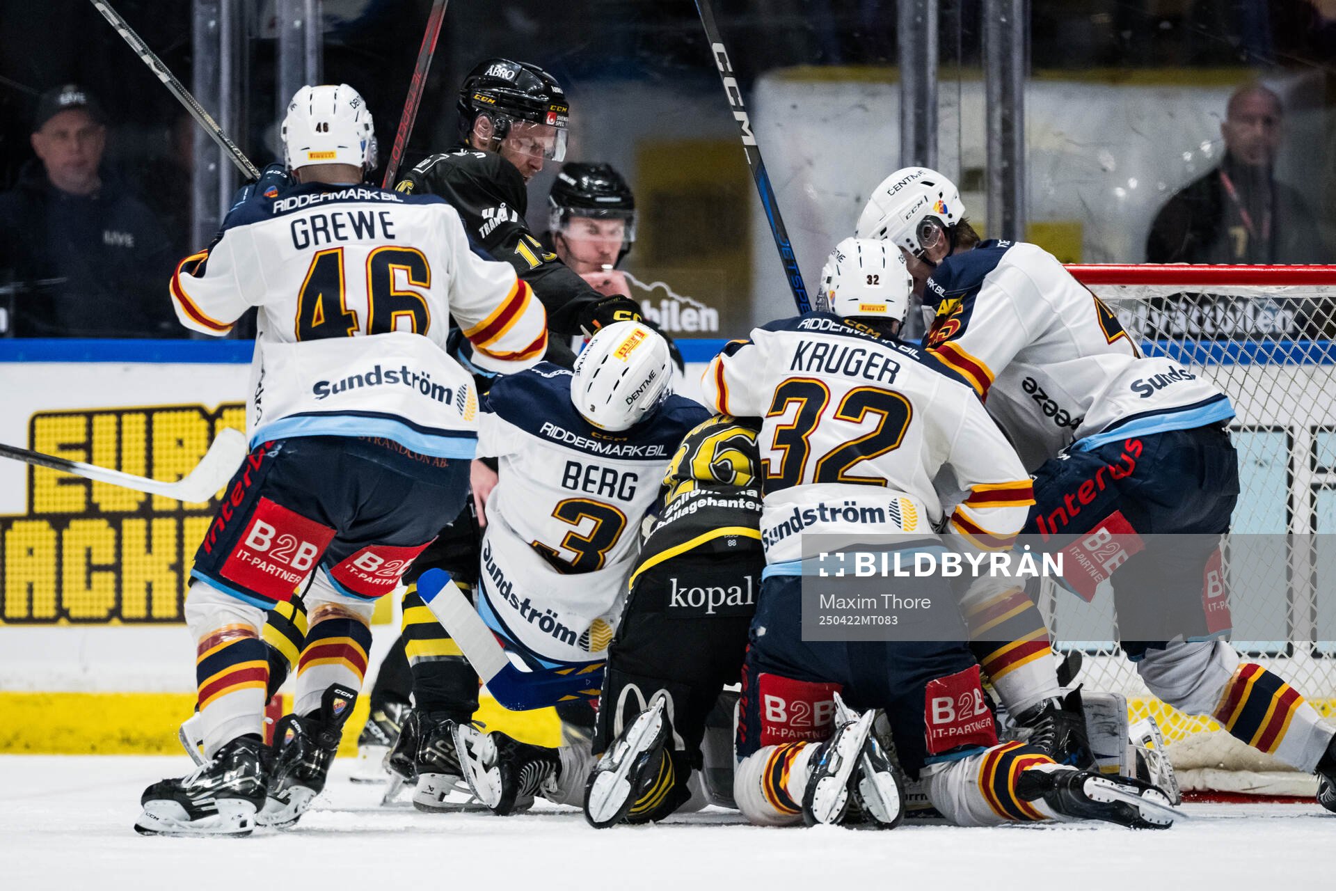 AIKs Jordan Bellerive och Djurgårdens August Berg