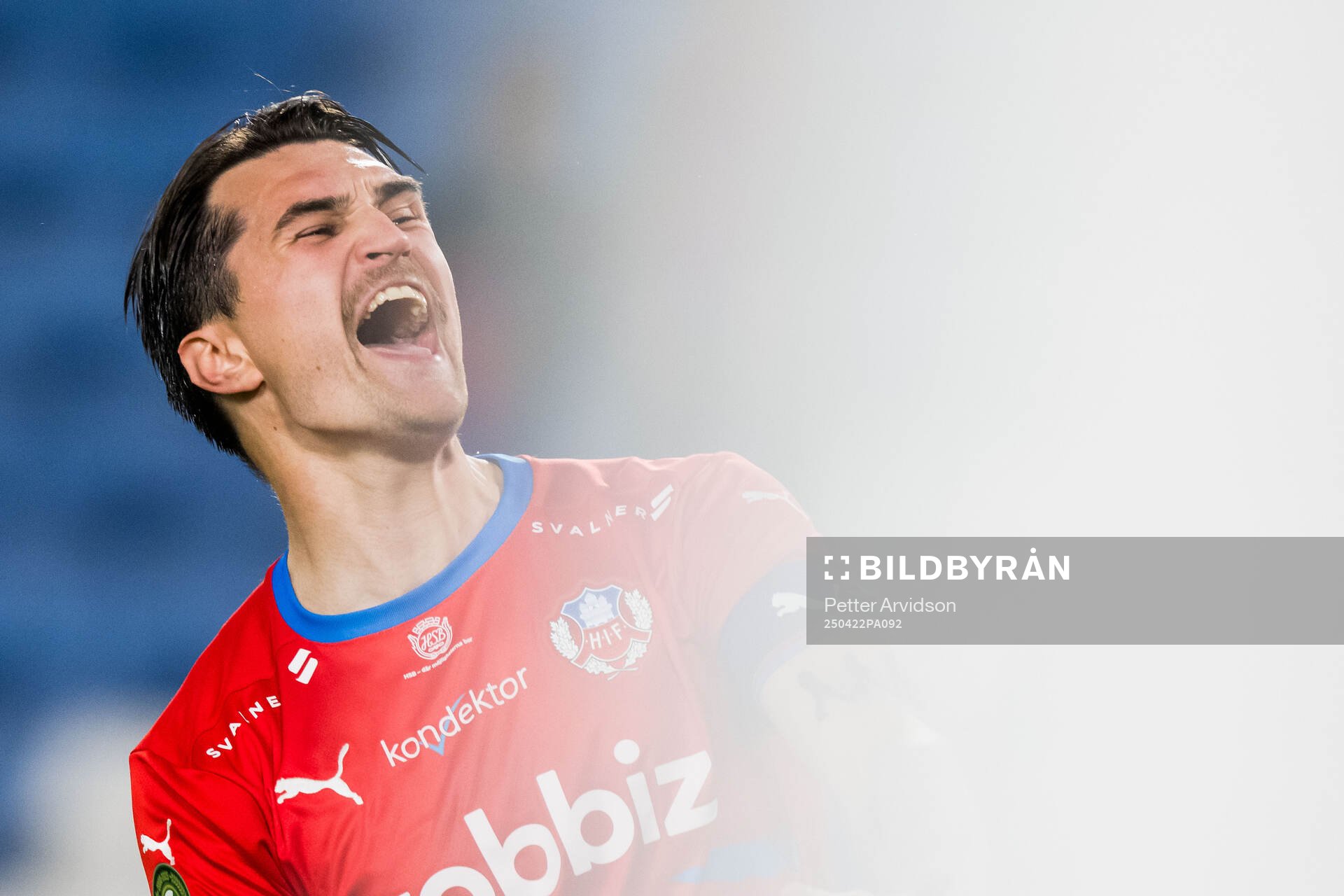 Helsingborgs Jon Birkfeldt jublar