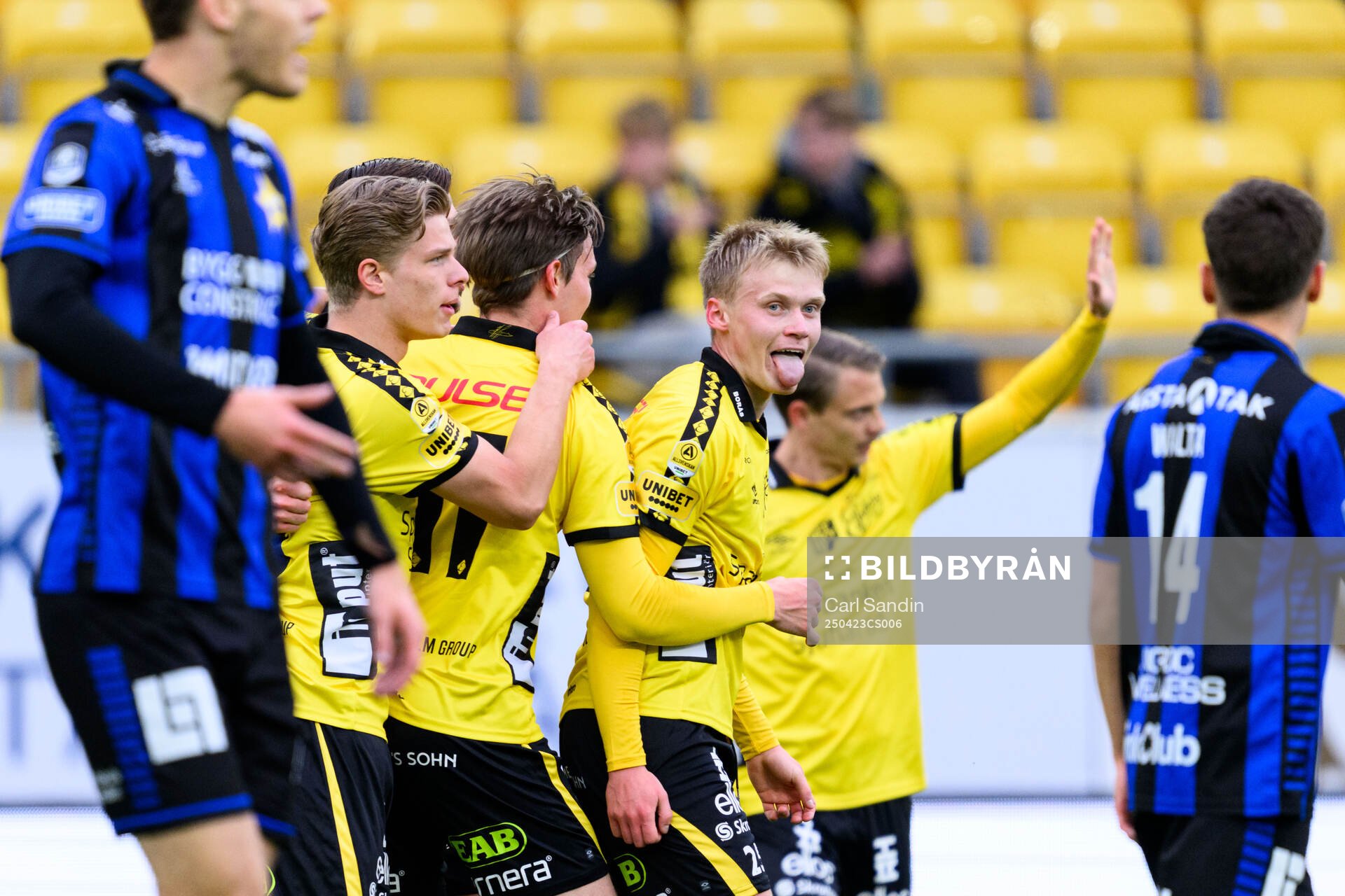 Elfsborgs Ari Sigurpálsson jublar