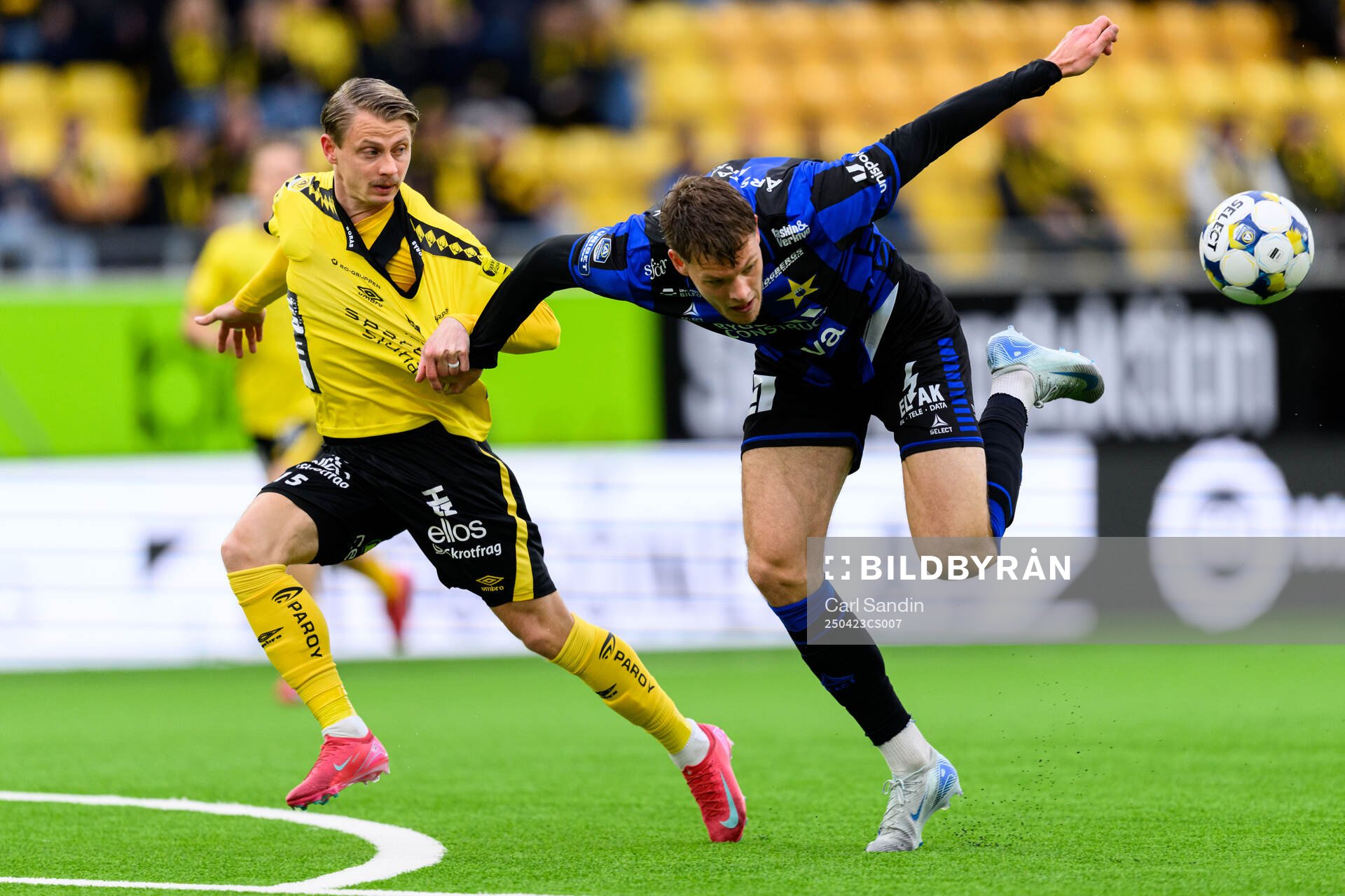 Elfsborgs Simon Hedlund och Sirius Tobias Anker