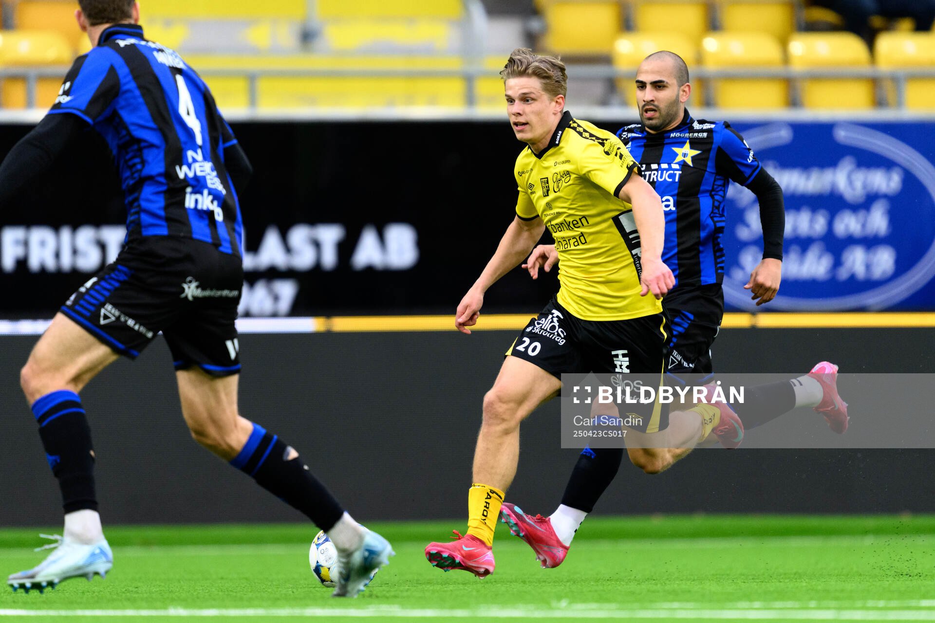 Elfsborgs Gottfrid Rapp och Sirius Saba Mamatsashvili
