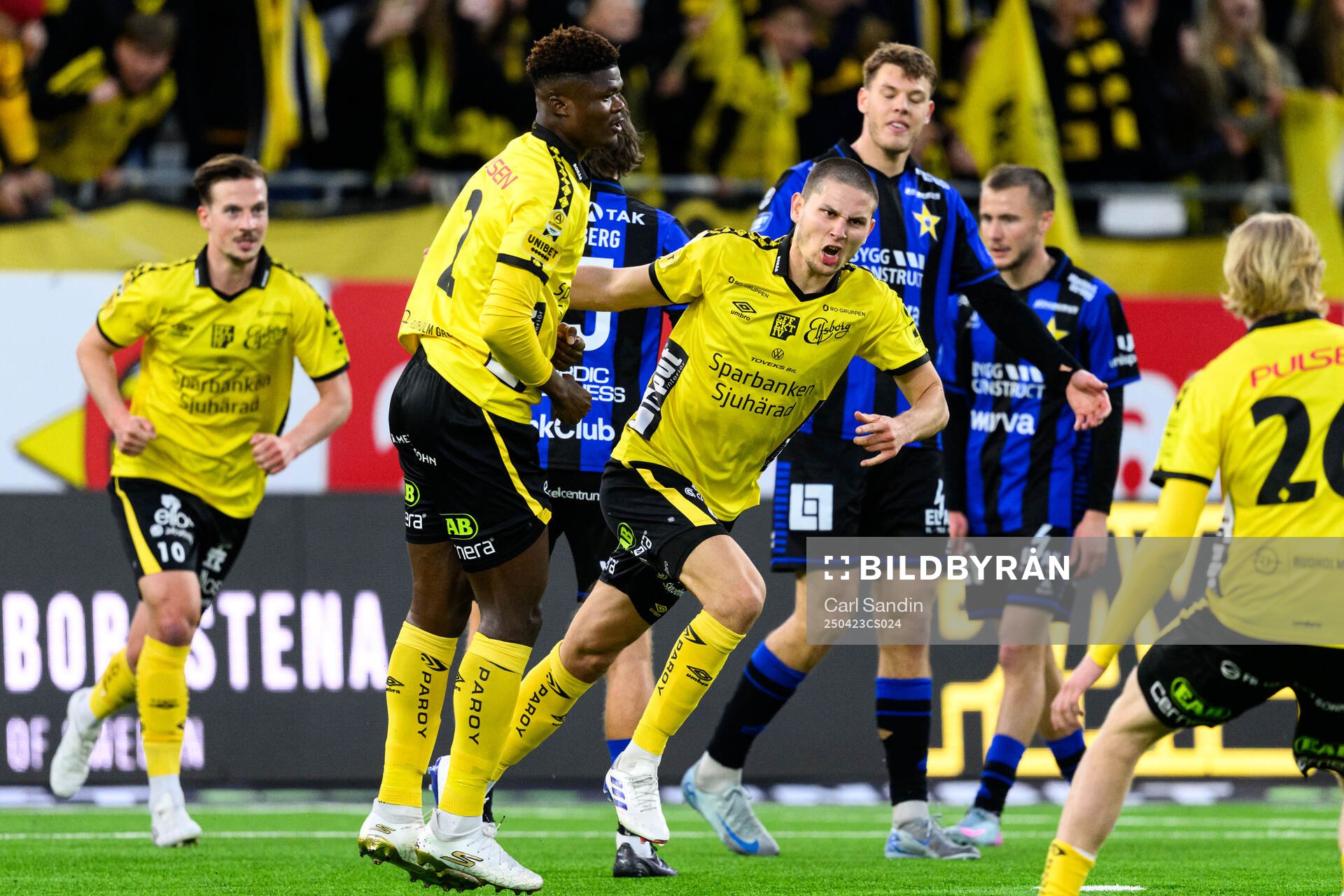 Elfsborgs Rasmus Wikström jublar