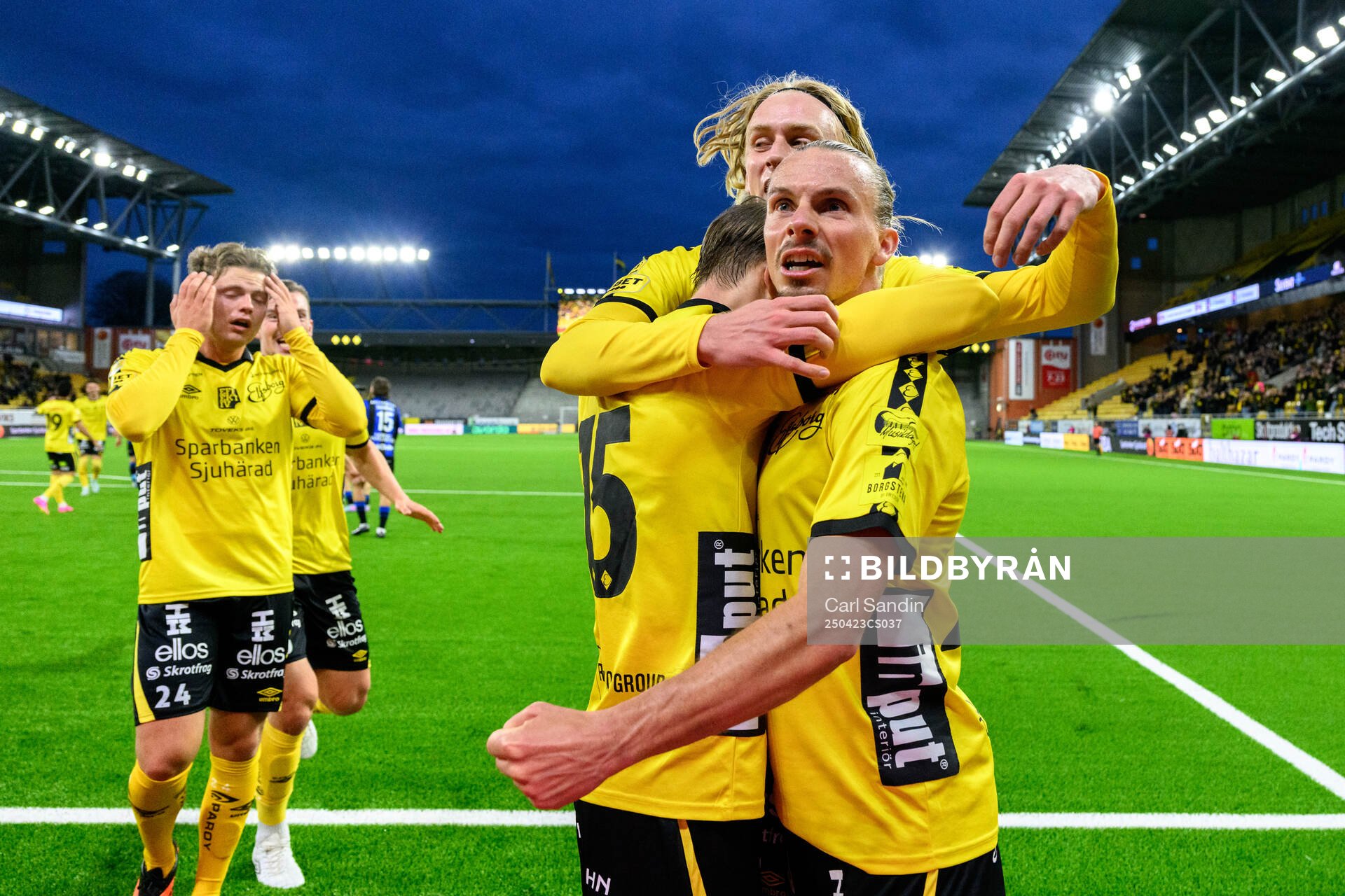 Elfsborgs Niklas Hult jublar