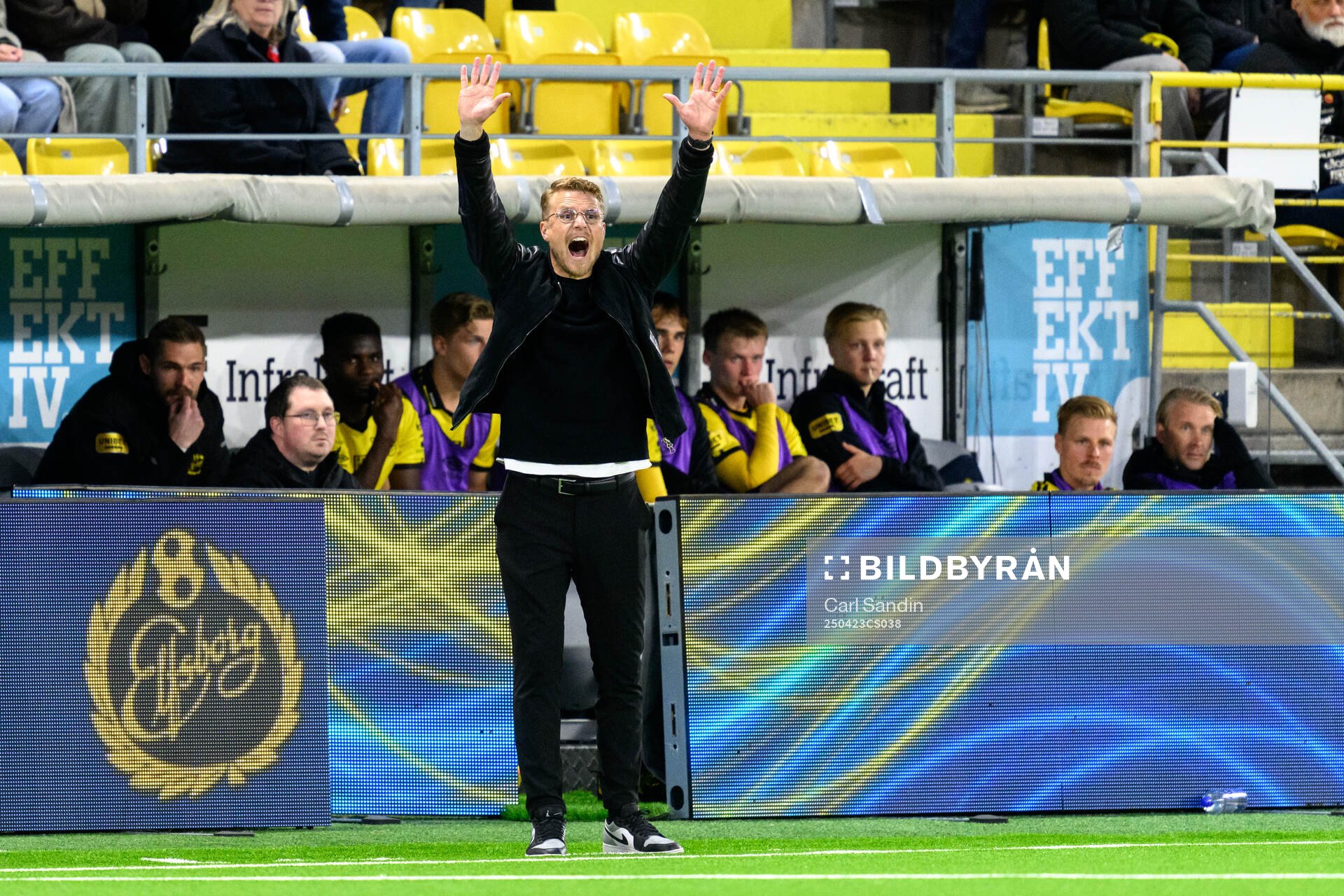 Elfsborgs tränare Oscar Hiljemark