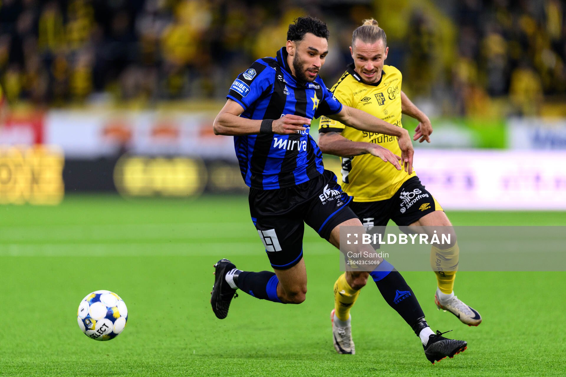 Sirius Joakim Persson och Elfsborgs Niklas Hult