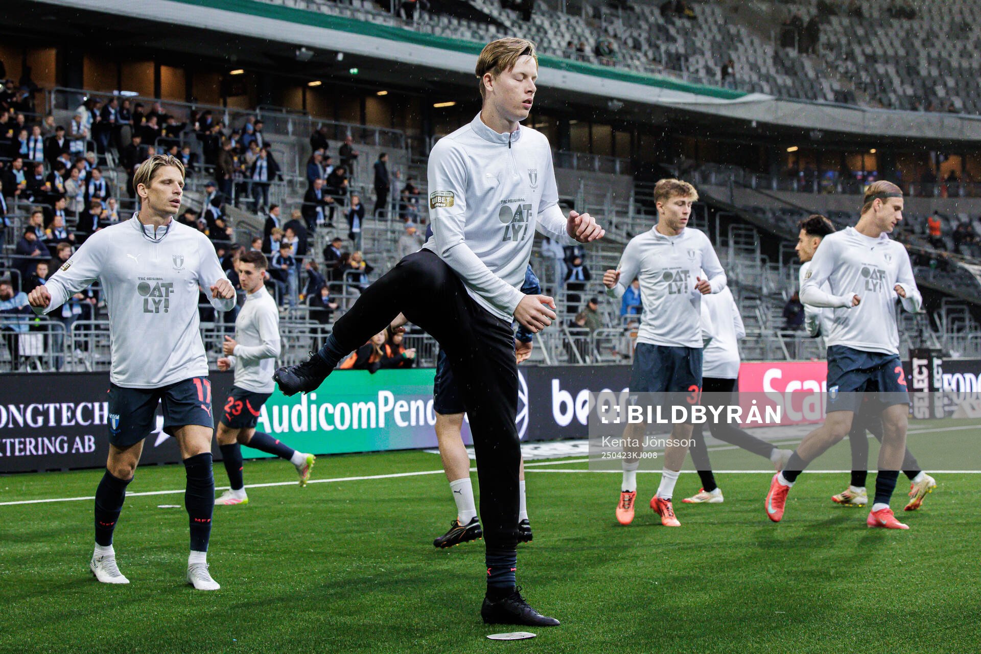 Malmö FFs Jens Stryger Larsen och Nils Zätterström