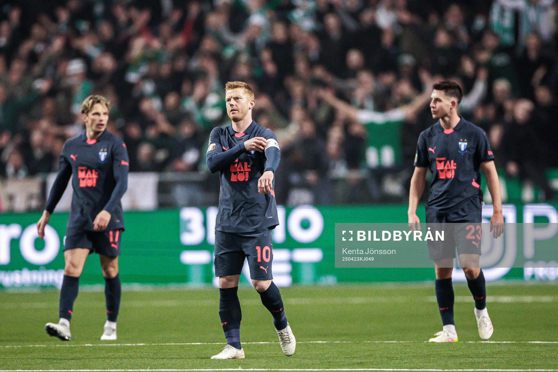 Malmö FFs Anders Christiansen deppar