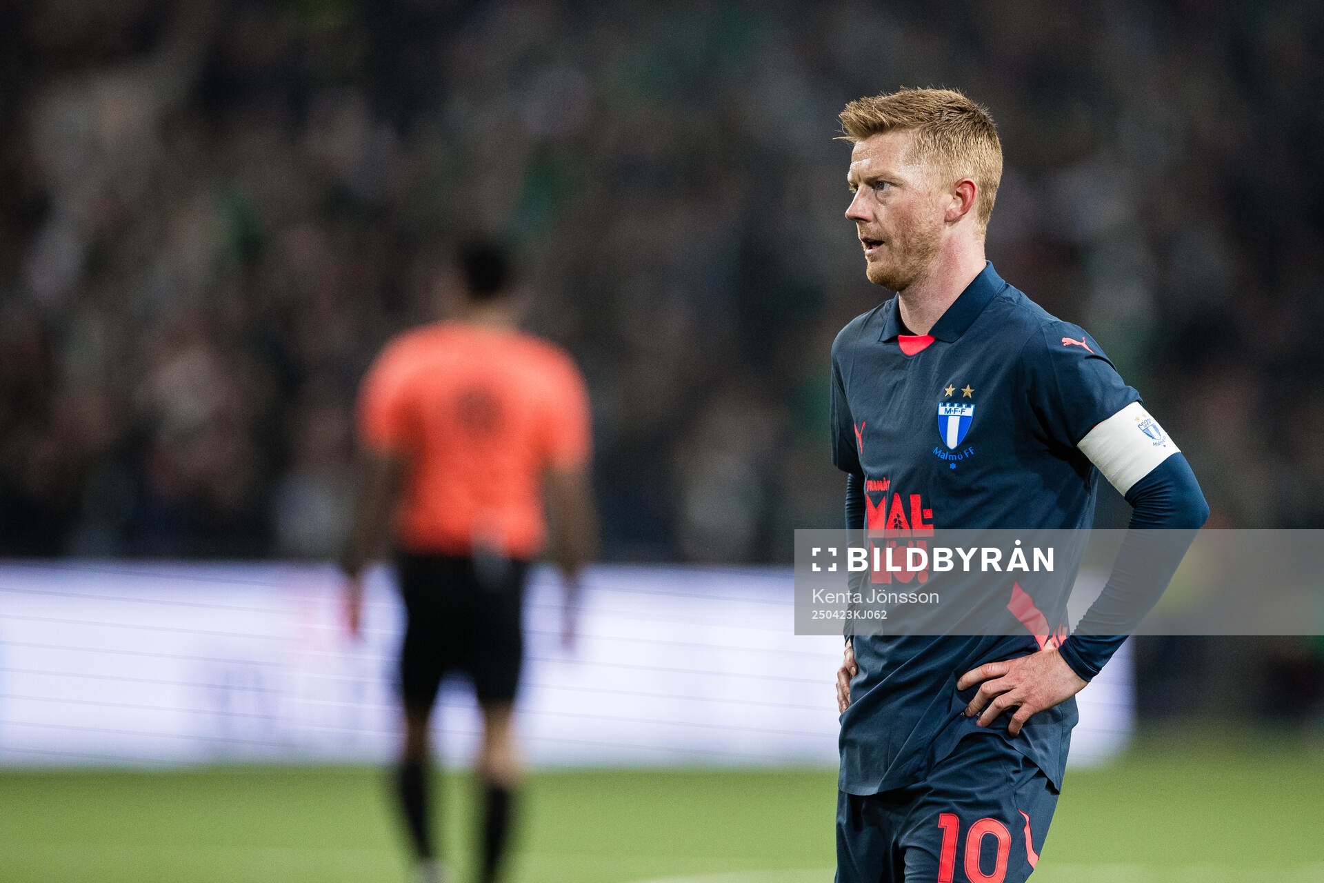 Malmö FFs Anders Christiansen deppar