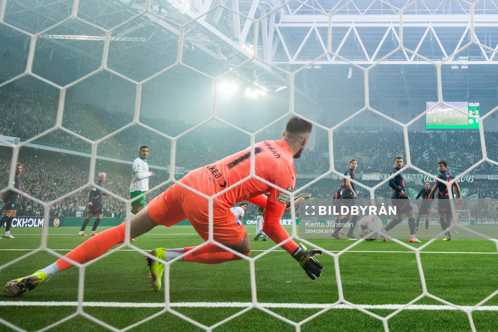 Malmö FFs målvakt Ricardo Friedrich