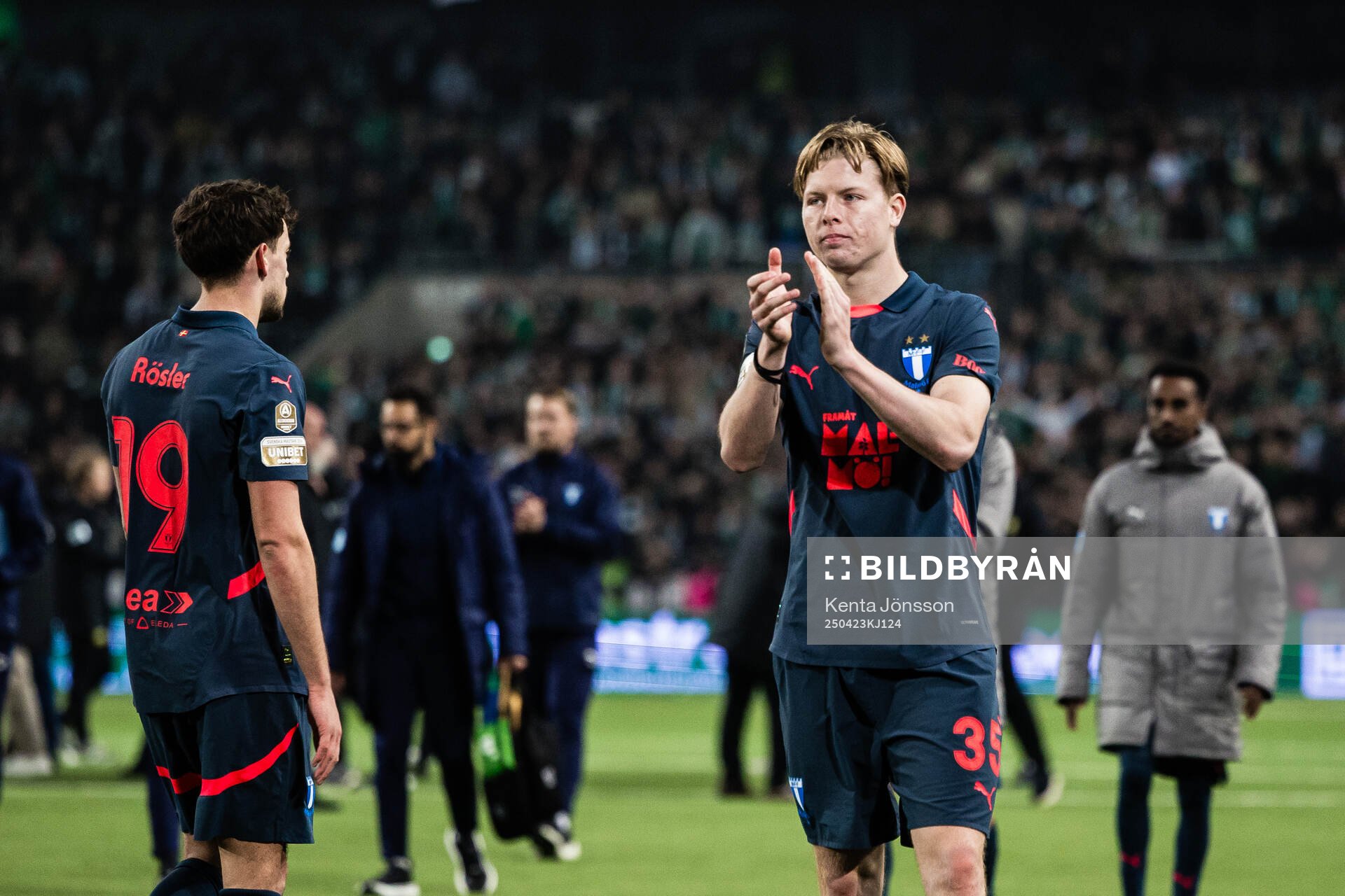 Malmö FFs Nils Zätterström deppar