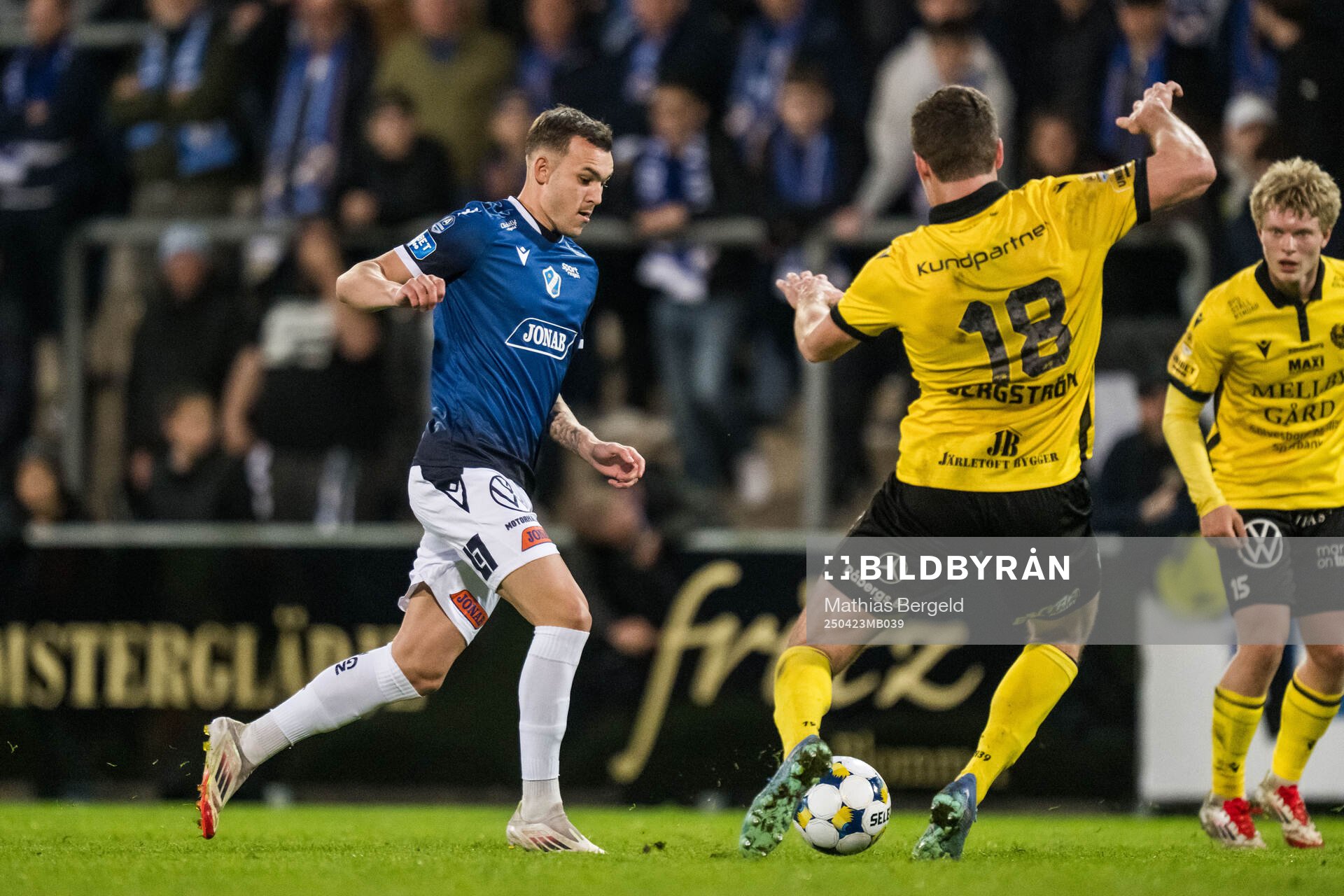 Halmstads Aleksander Damnjanovic Nilsson