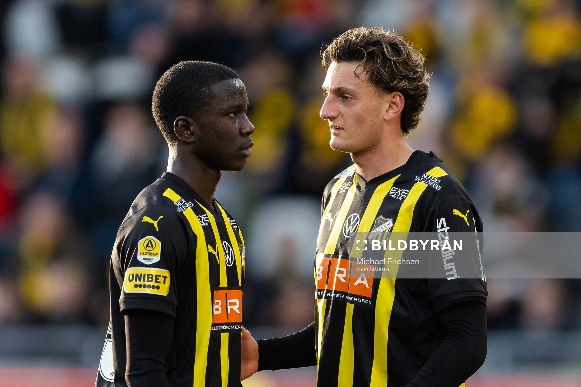 Häckens Abdoulaye Faye och Silas Andersen