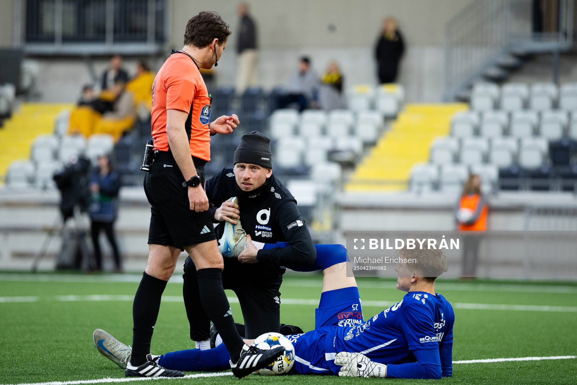 Degerfors målvakt Rasmus Forsell
