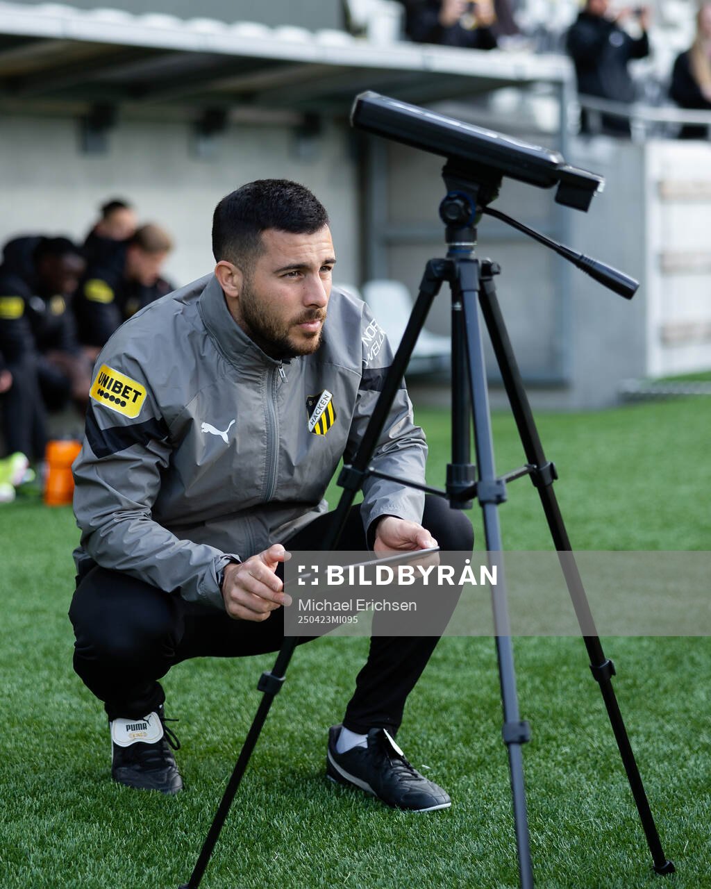 Häckens fystränare Luis Anula