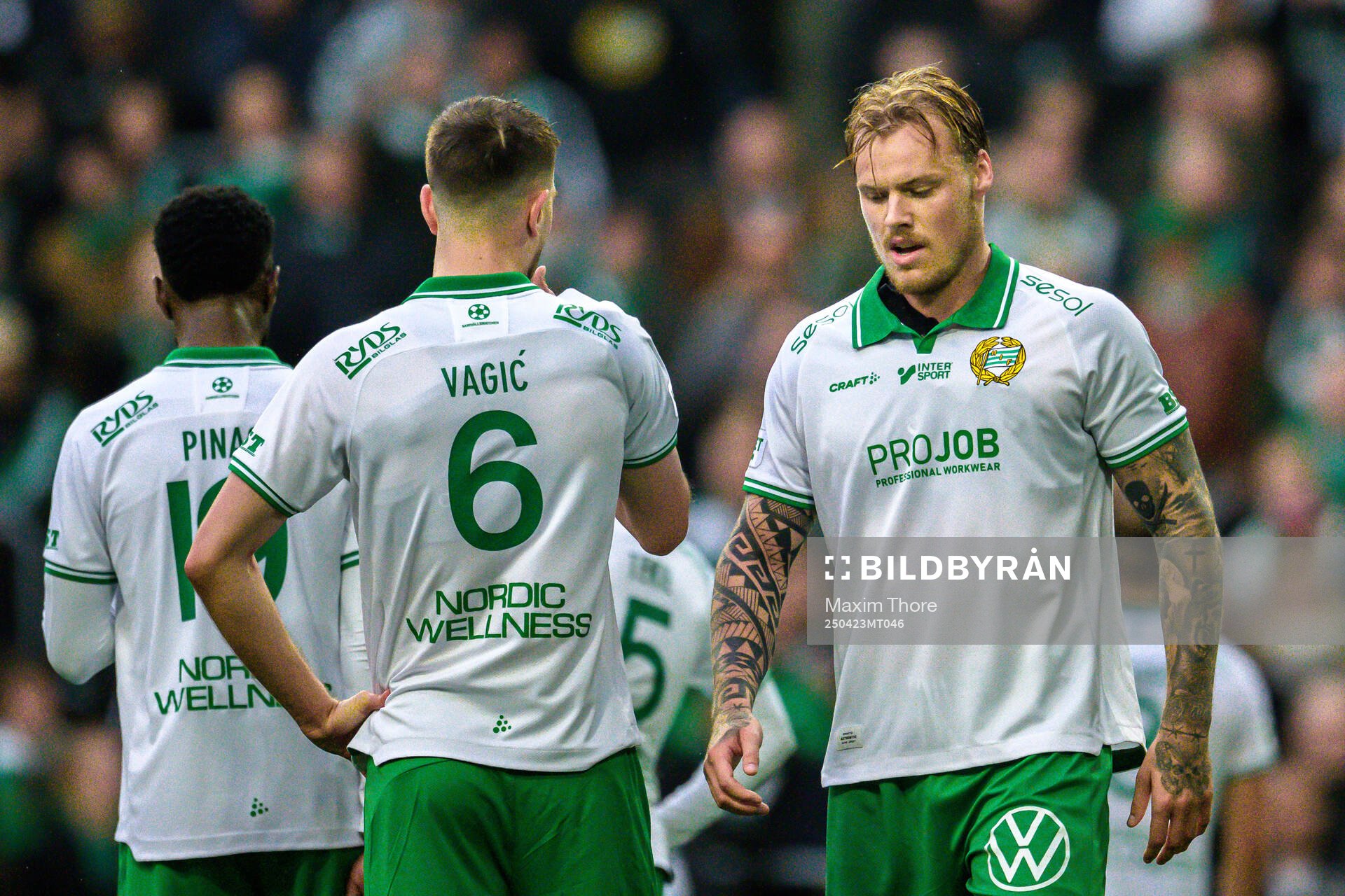 Hammarbys Victor Eriksson deppar