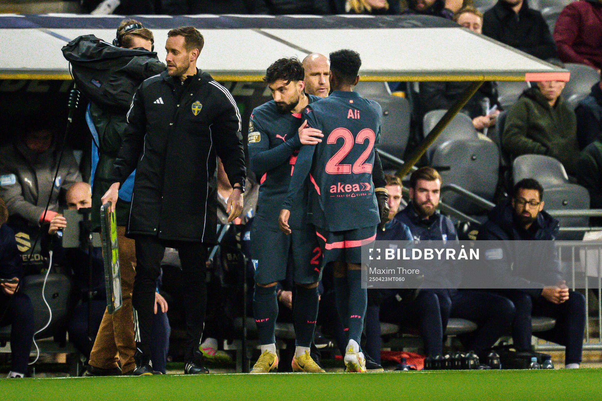 Malmö FFs Sead Haksabanovic och Taha Ali