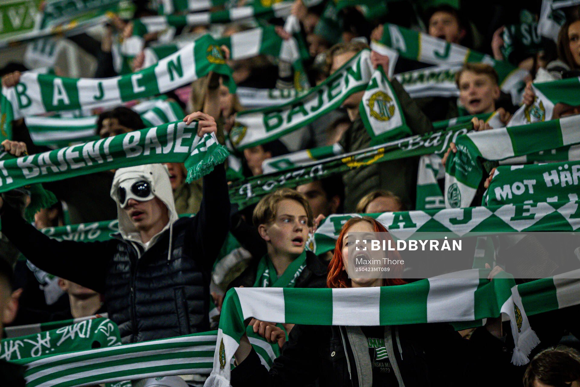Hammarbys supportar jubalr