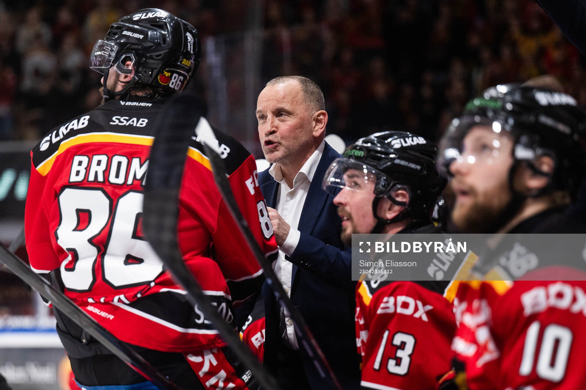 Luleås tränare Thomas Berglund
