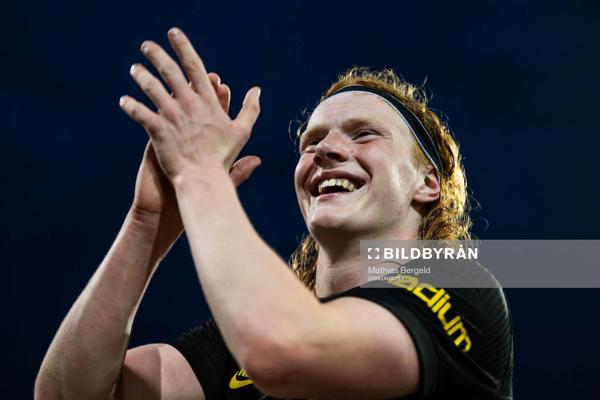 AIKs Elvis van der Laan jublar