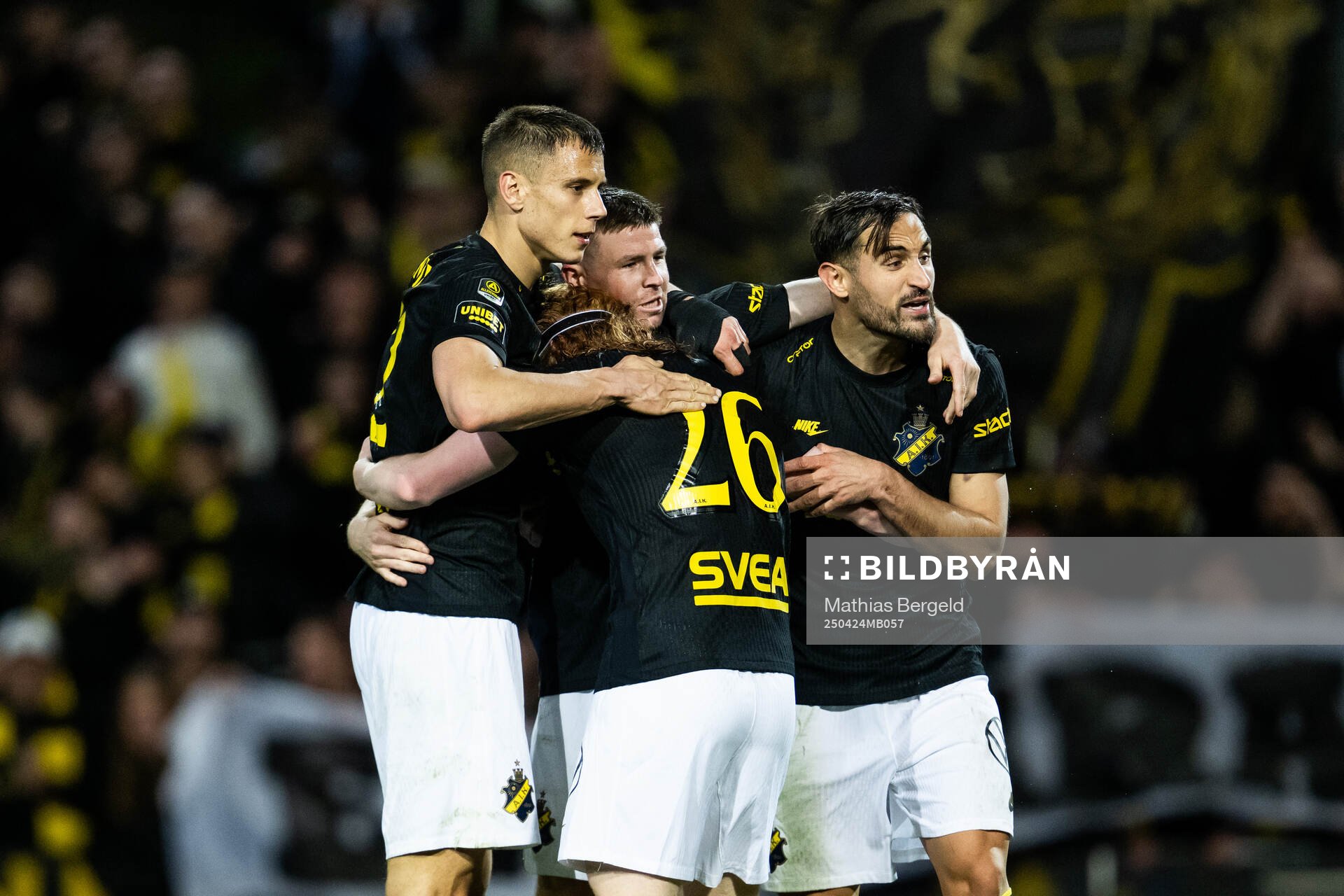 AIKs Filip Benkovic, Mads Døhr Thychosen, Elvis van der
